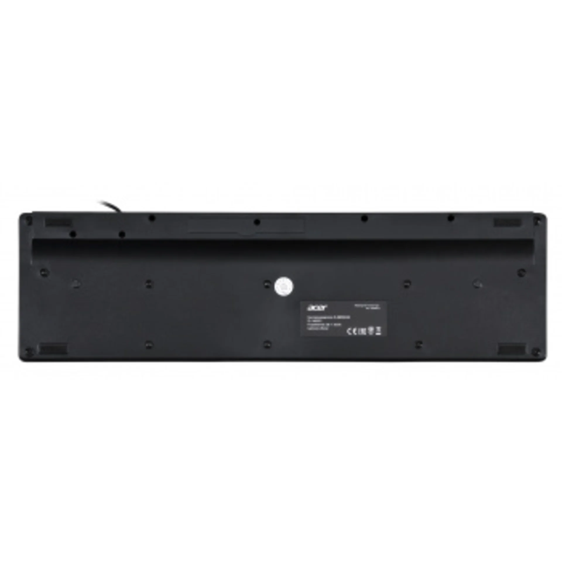 Клавиатура Acer OKW010 черный USB slim Multimedia