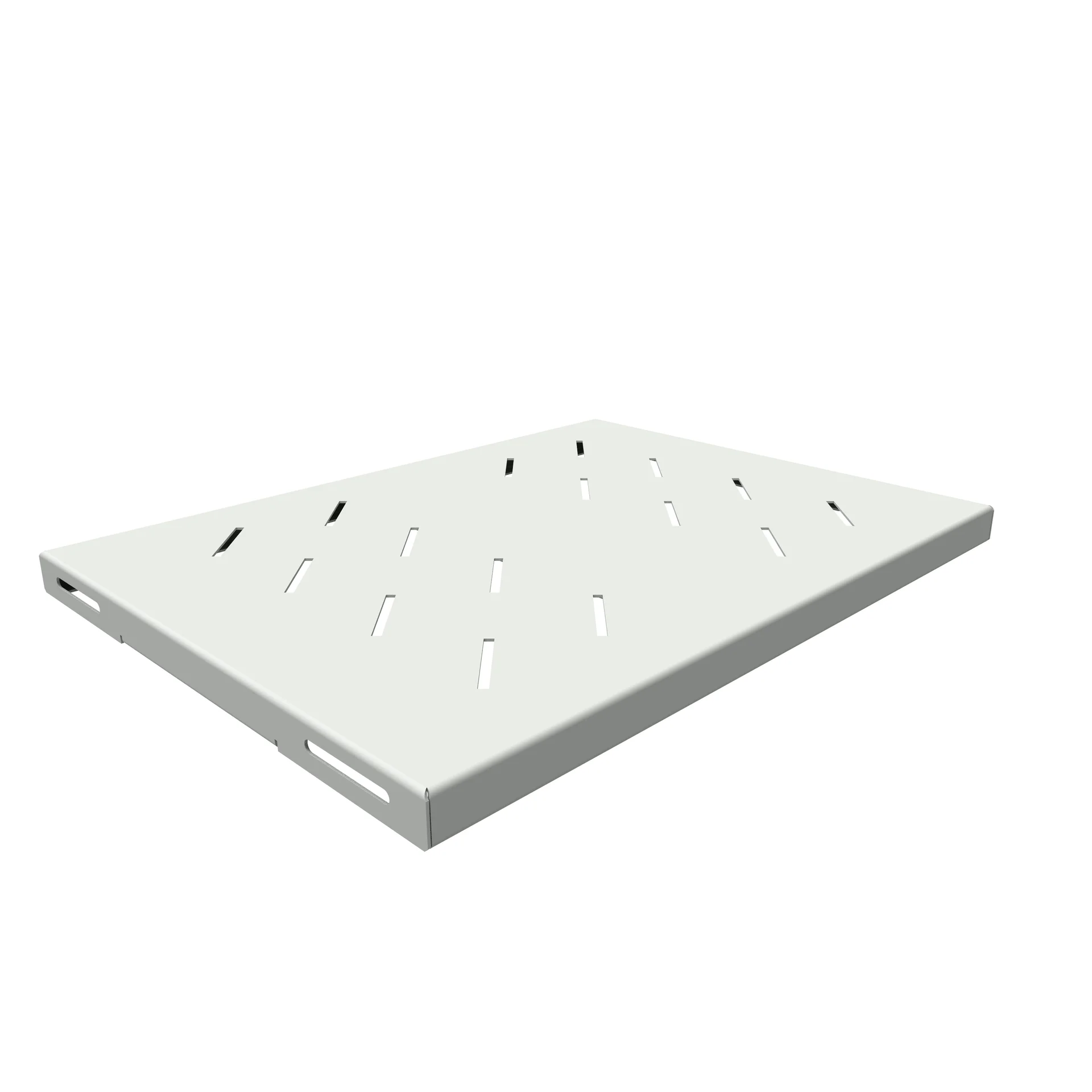 Полка стационарная усиленная для шкафов глубиной 600мм, (глубина полки 350мм) распределенная нагрузка 120кг, цвет-cерый (SNR-SHELF-06035-120G)