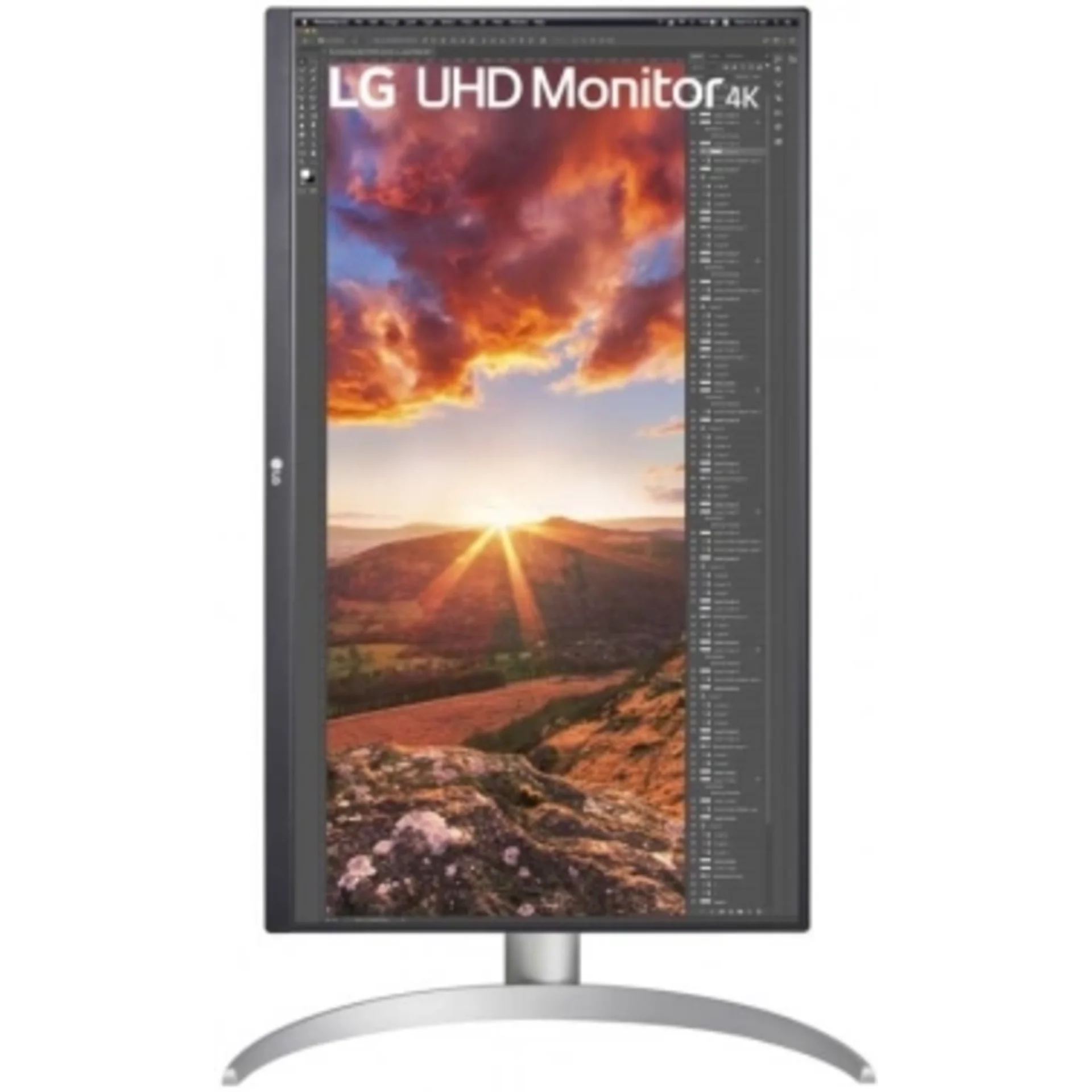 Монитор LG 27" UltraFine 27UP850K-W черный IPS LED 16:9 HDMI M/M матовая HAS 1200:1 400cd 178гр/178г