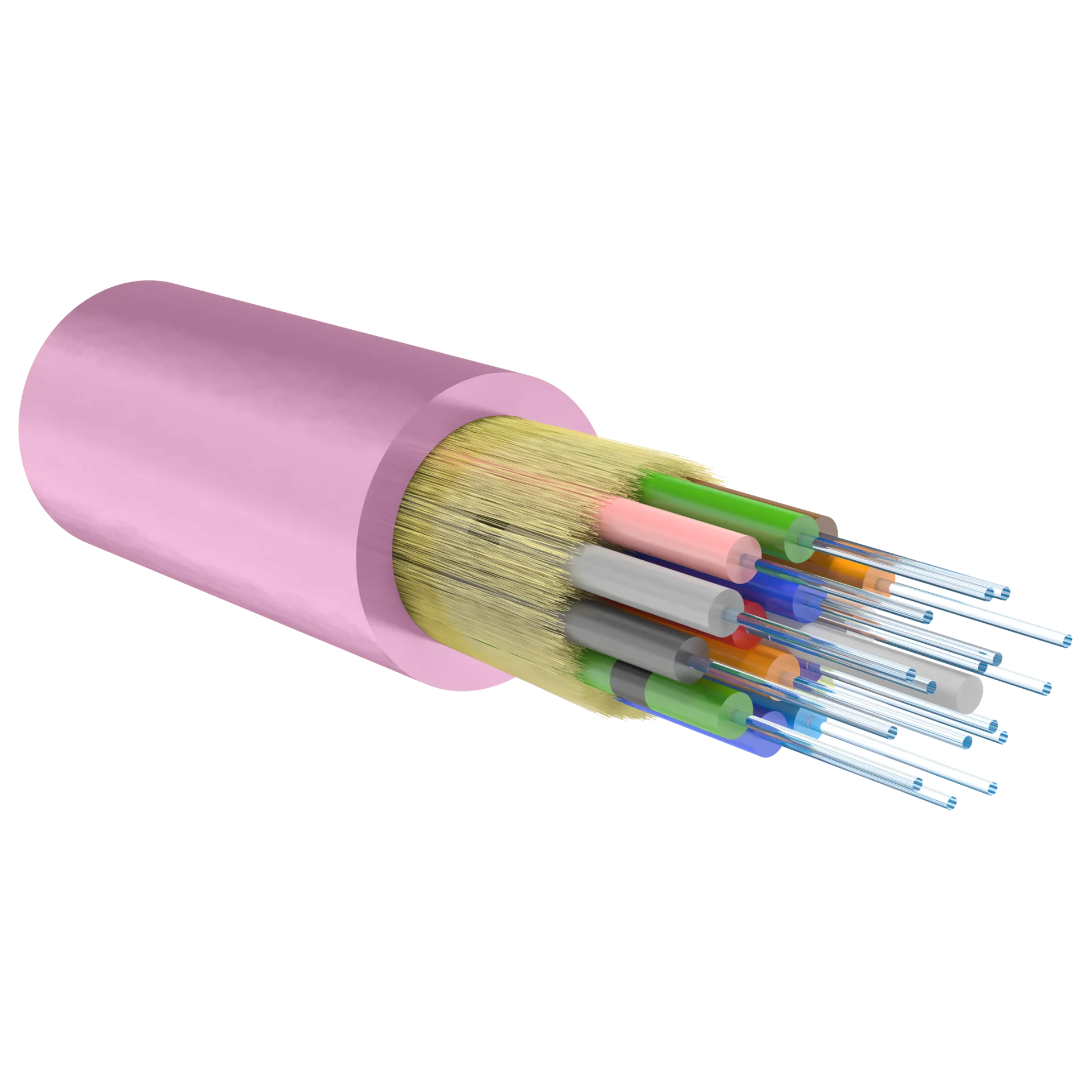Кабель оптический Alpha Mile Distribution, 16 волокон OM4, LSZH нг(A)-HFLTx