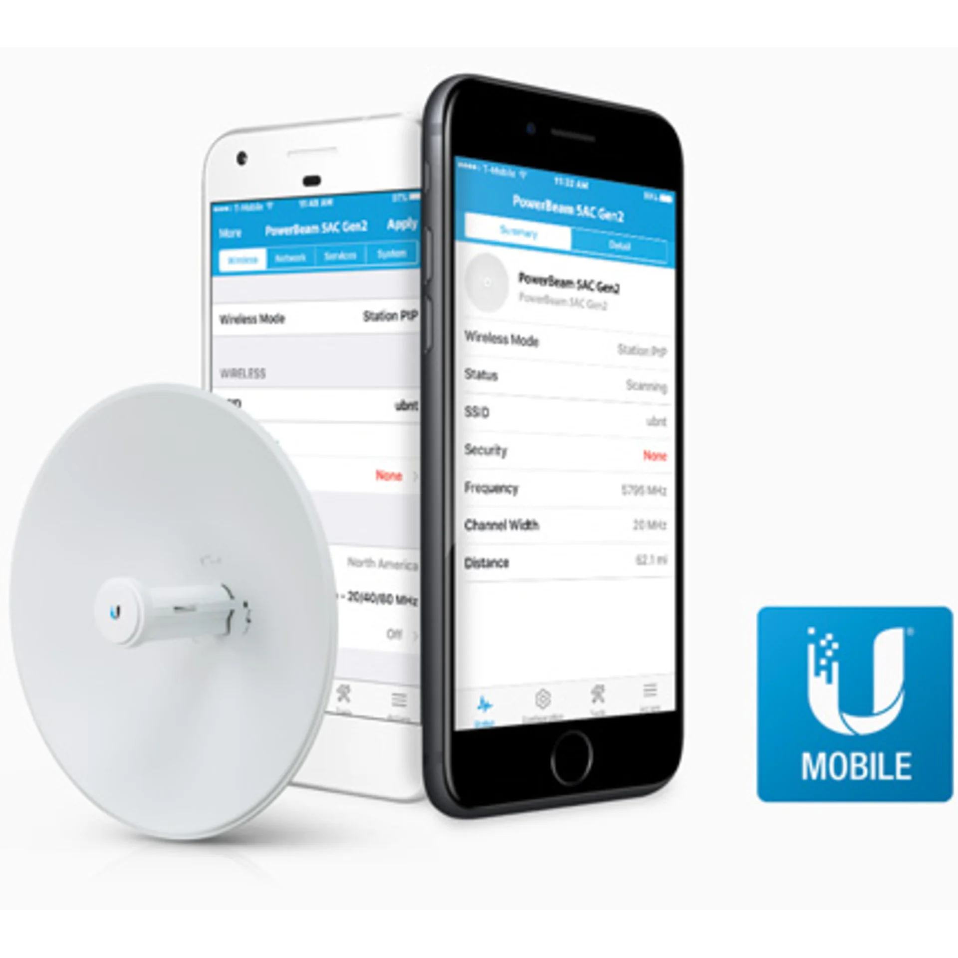 Беспроводной мост Ubiquiti PowerBeam AC Gen2