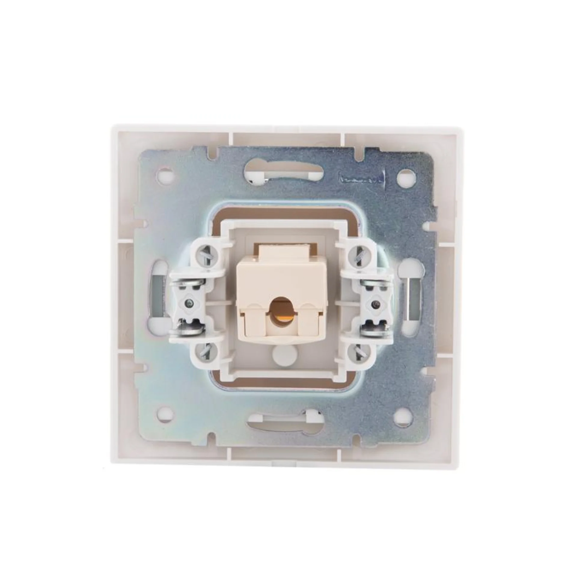 Розетка компьютерная 1-м СП Mira RJ45 бел./сер. LEZARD 701-0215-139