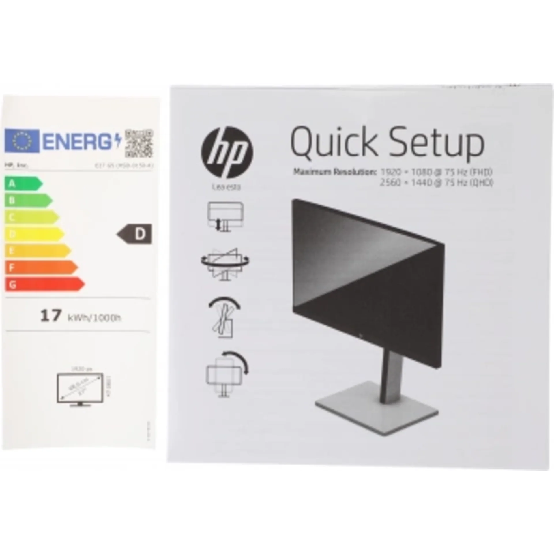 Монитор HP 27" E27 G5 черный IPS LED 16:9 HDMI матовая HAS Piv 300cd 178гр/178гр 1920x1080 75Hz DP F