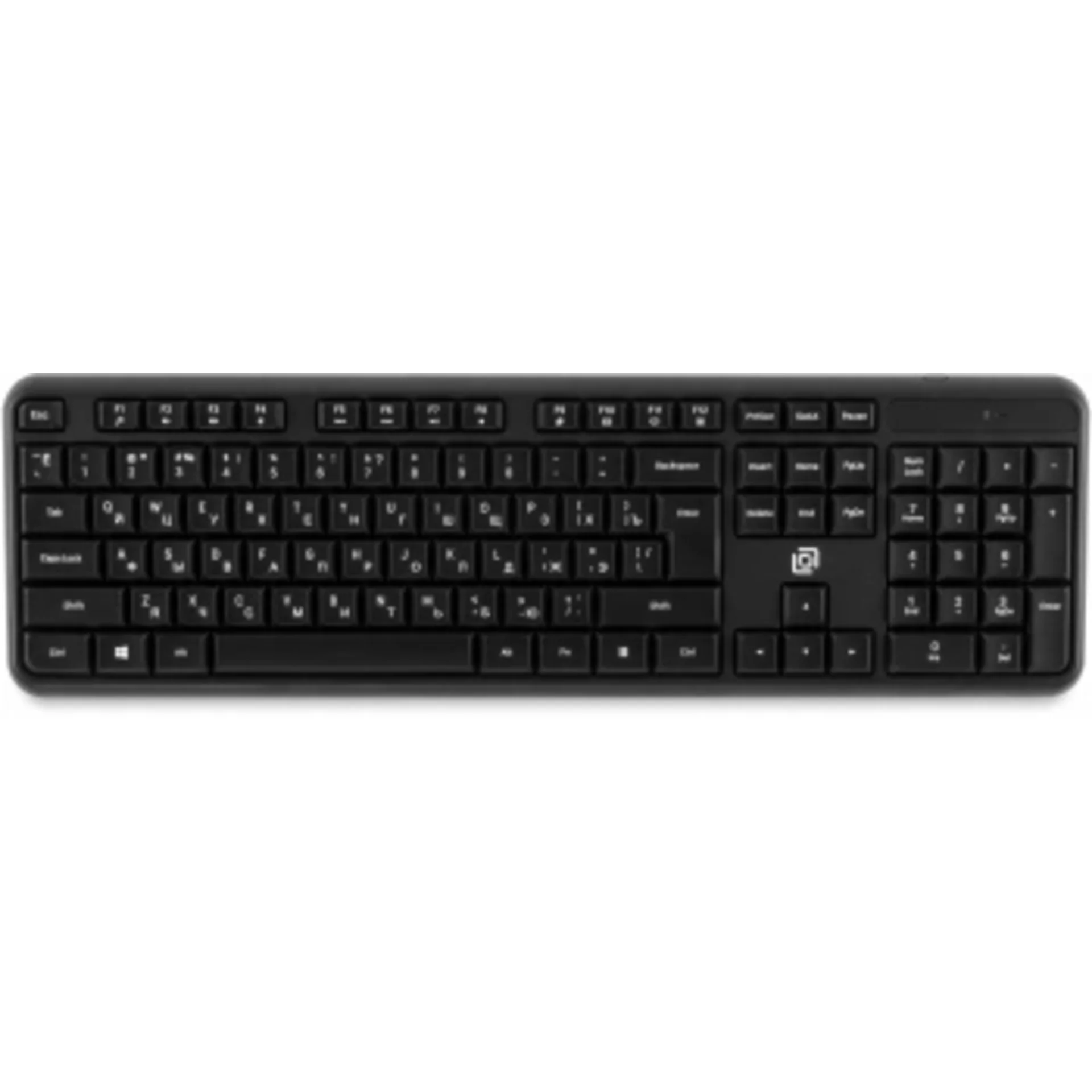 Клавиатура Оклик K888W черный USB беспроводная Multimedia (2066181)