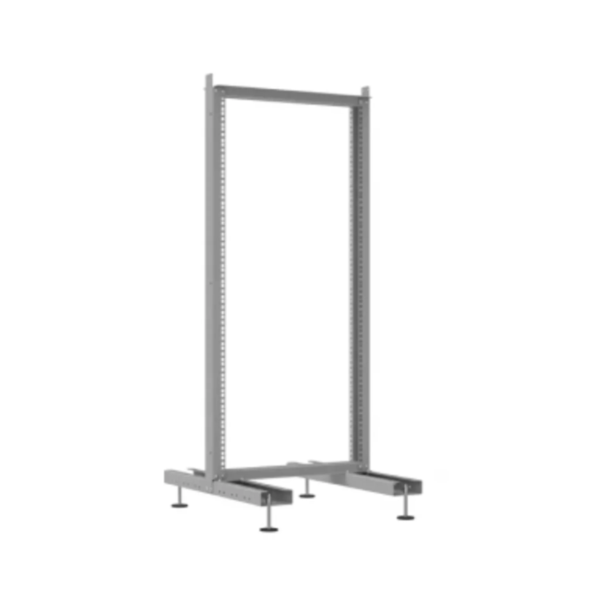 Стойка монтажная однорамная 24U 1230x530x600мм
