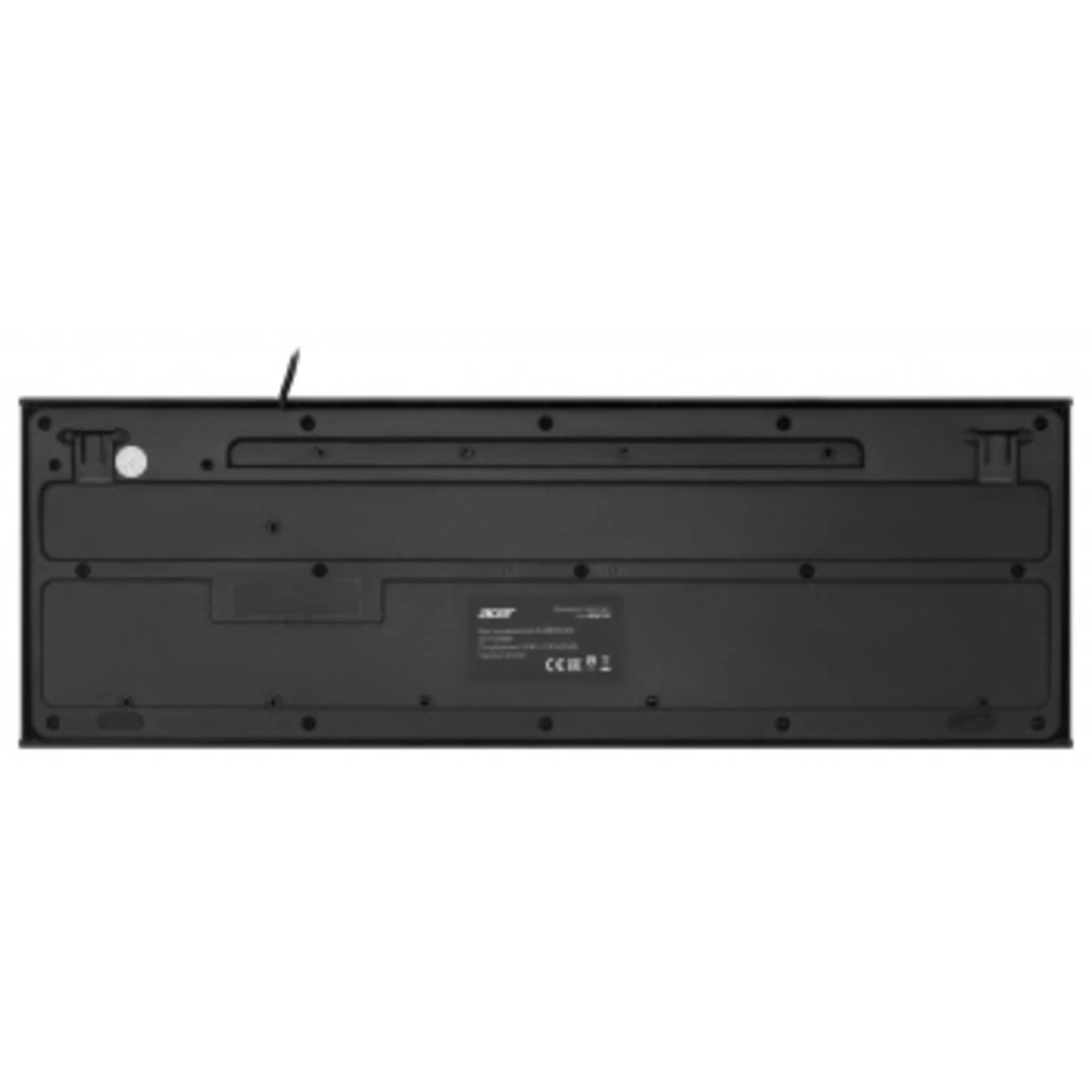 Клавиатура Acer OKW120 черный USB (ZL.KBDEE.006)