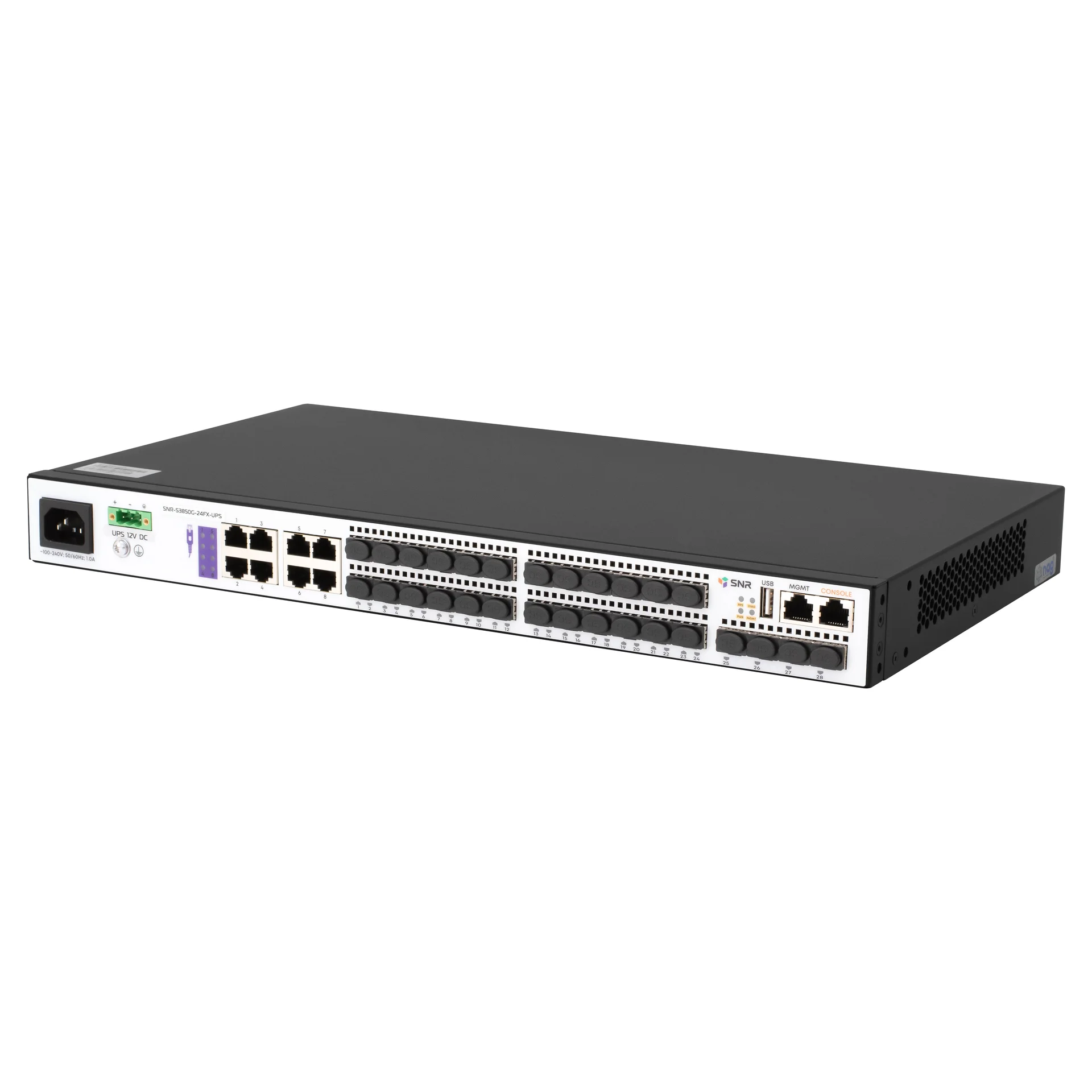 Управляемый коммутатор уровня 3 SNR-S3850G-24FX-UPS