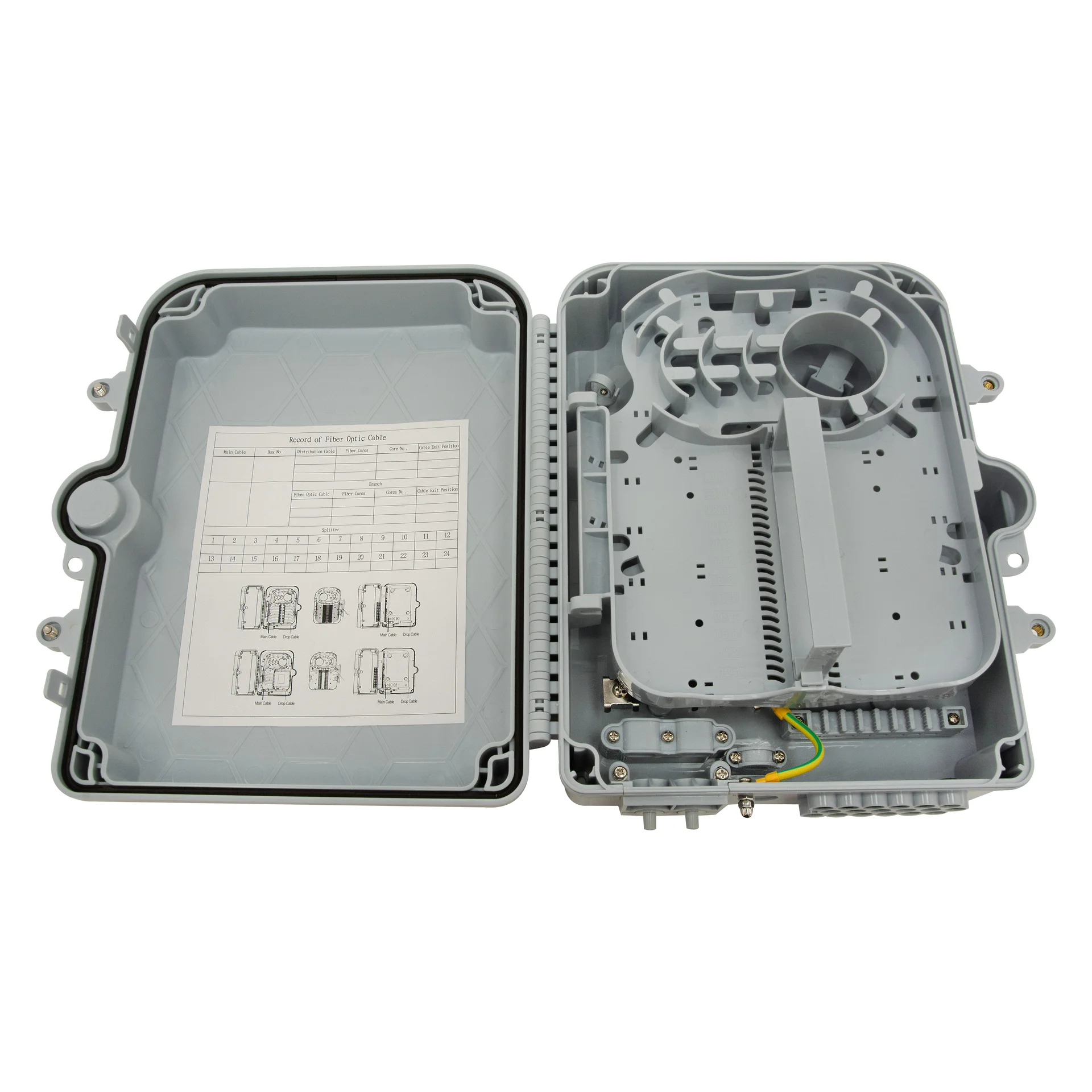 Коробка распределительная оптическая BO-FTTH-FDB-24C