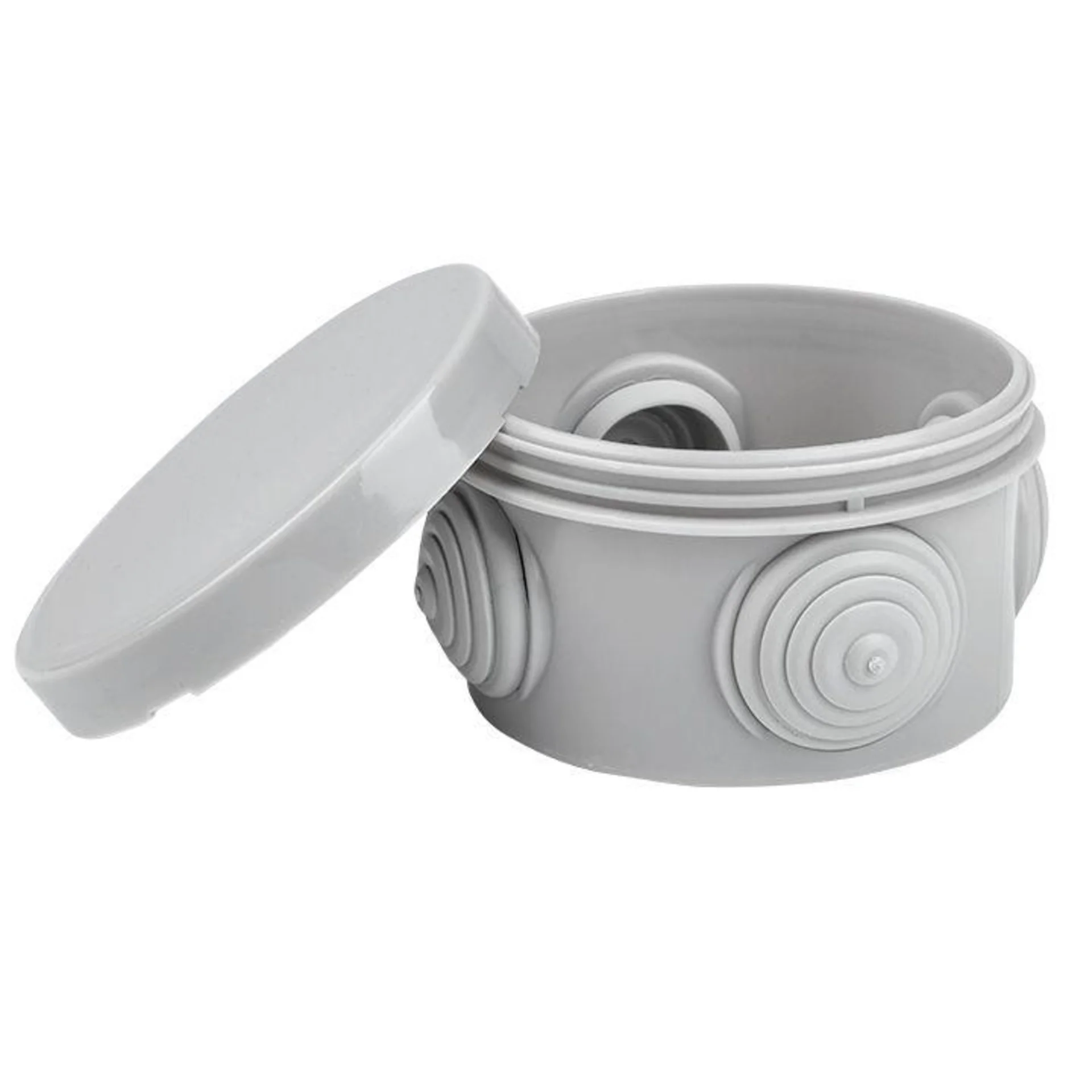 Коробка распаячная КМР-040-039 наружная с крышкой 85х40 АБС 4 мембранных ввода IP54 EKF plc-kmr-040-