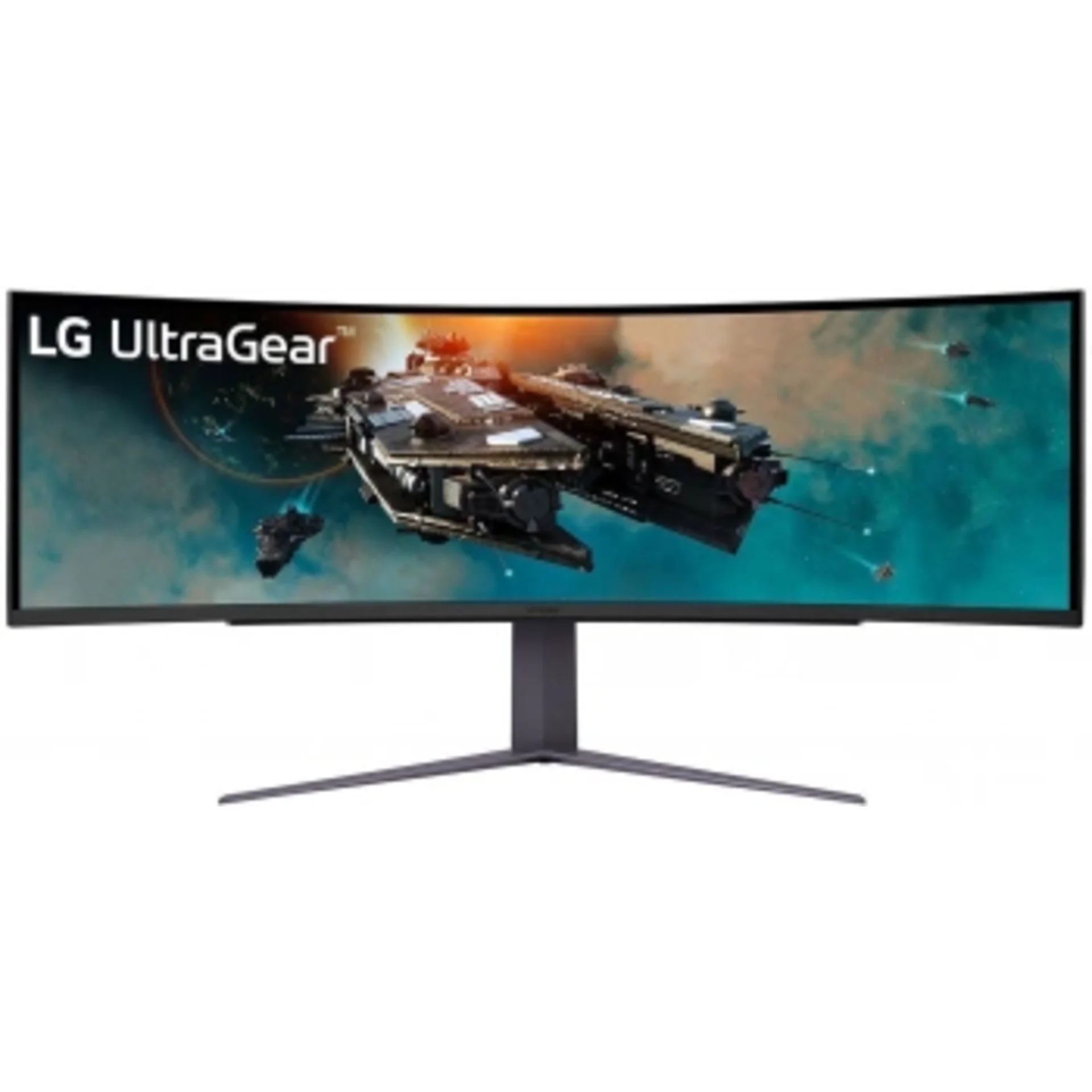 Монитор LG 49" UltraGear 49GR85DC-B черный VA LED 32:9 HDMI матовая HAS Piv 3000:1 450cd 178гр/178гр