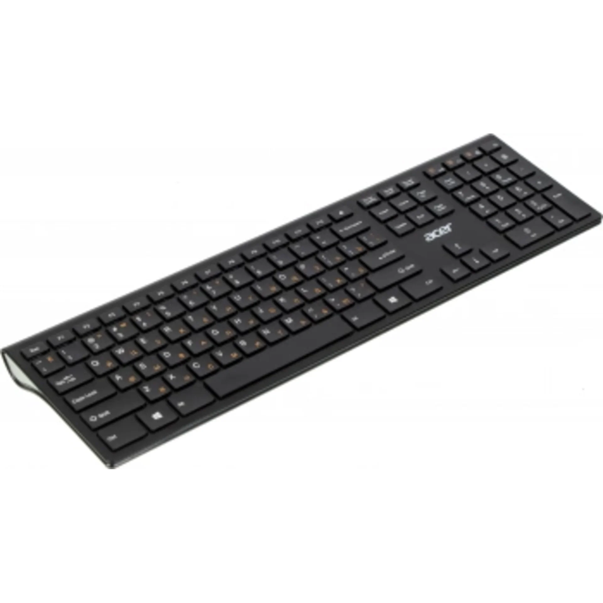 Клавиатура Acer OKR020 черный USB беспроводная slim Multimedia (ZL.KBDEE.004)