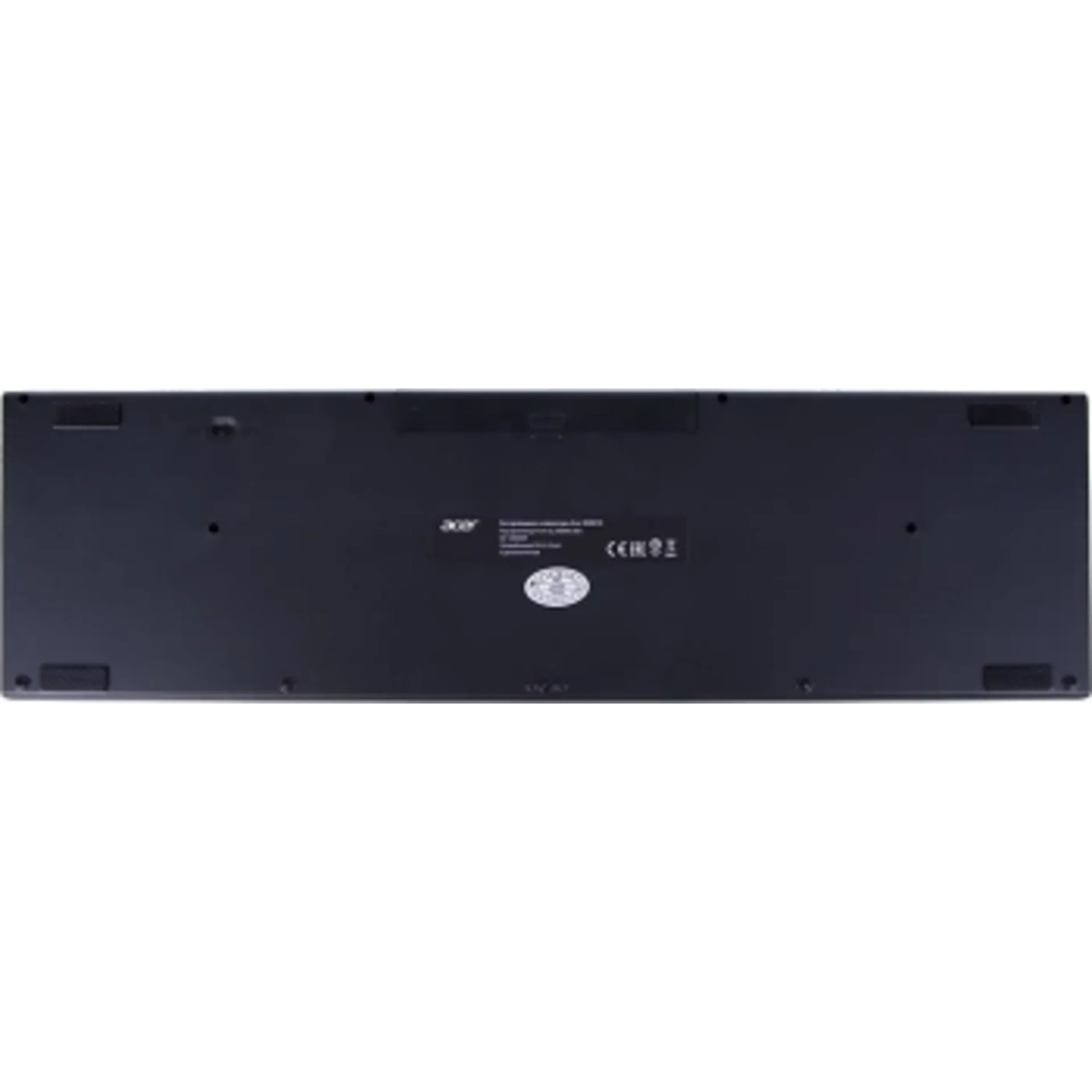 Клавиатура Acer OKR010 черный USB беспроводная slim Multimedia (ZL.KBDEE.003)