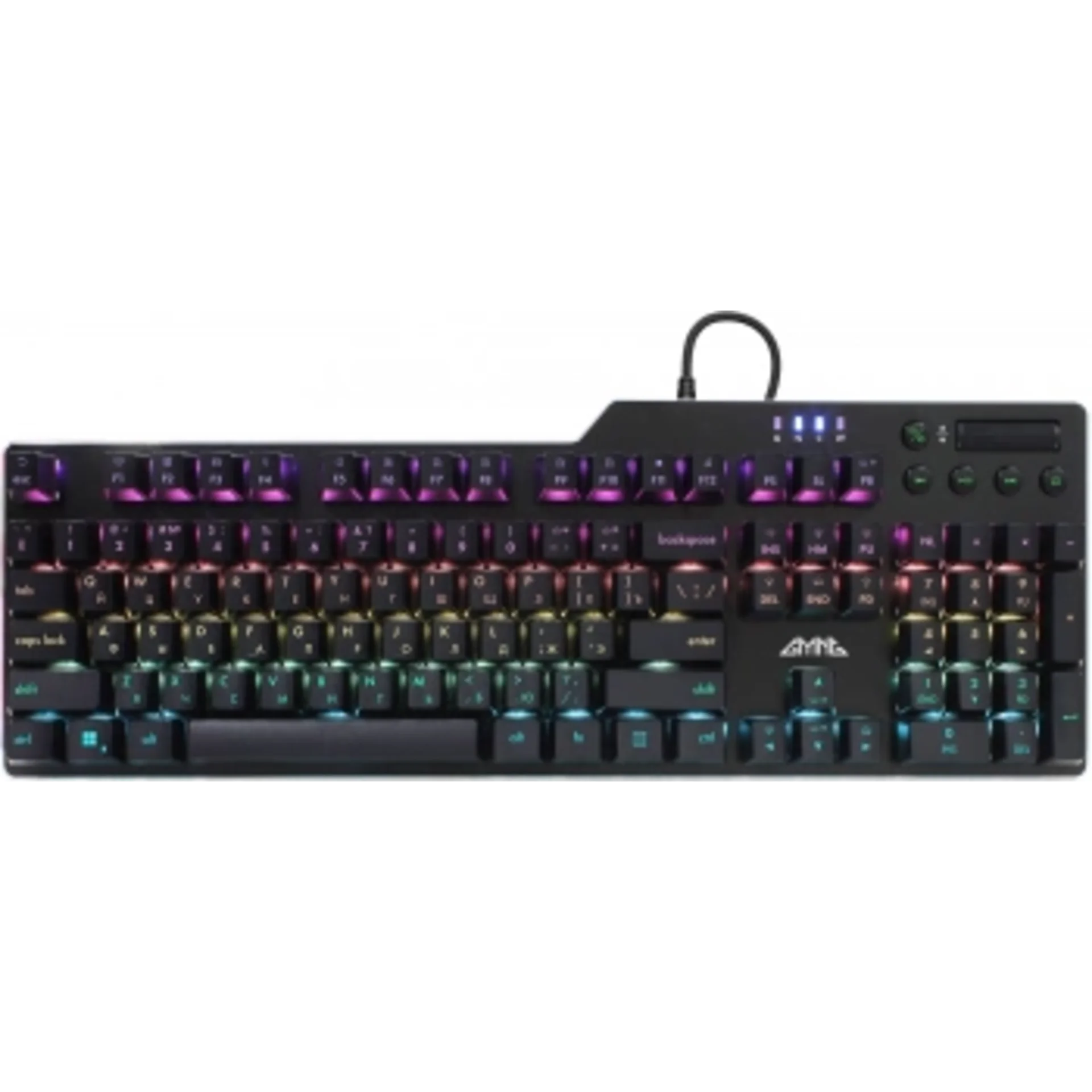 Клавиатура GMNG GG-KB765XP механическая черный USB Multimedia for gamer LED (1901096)