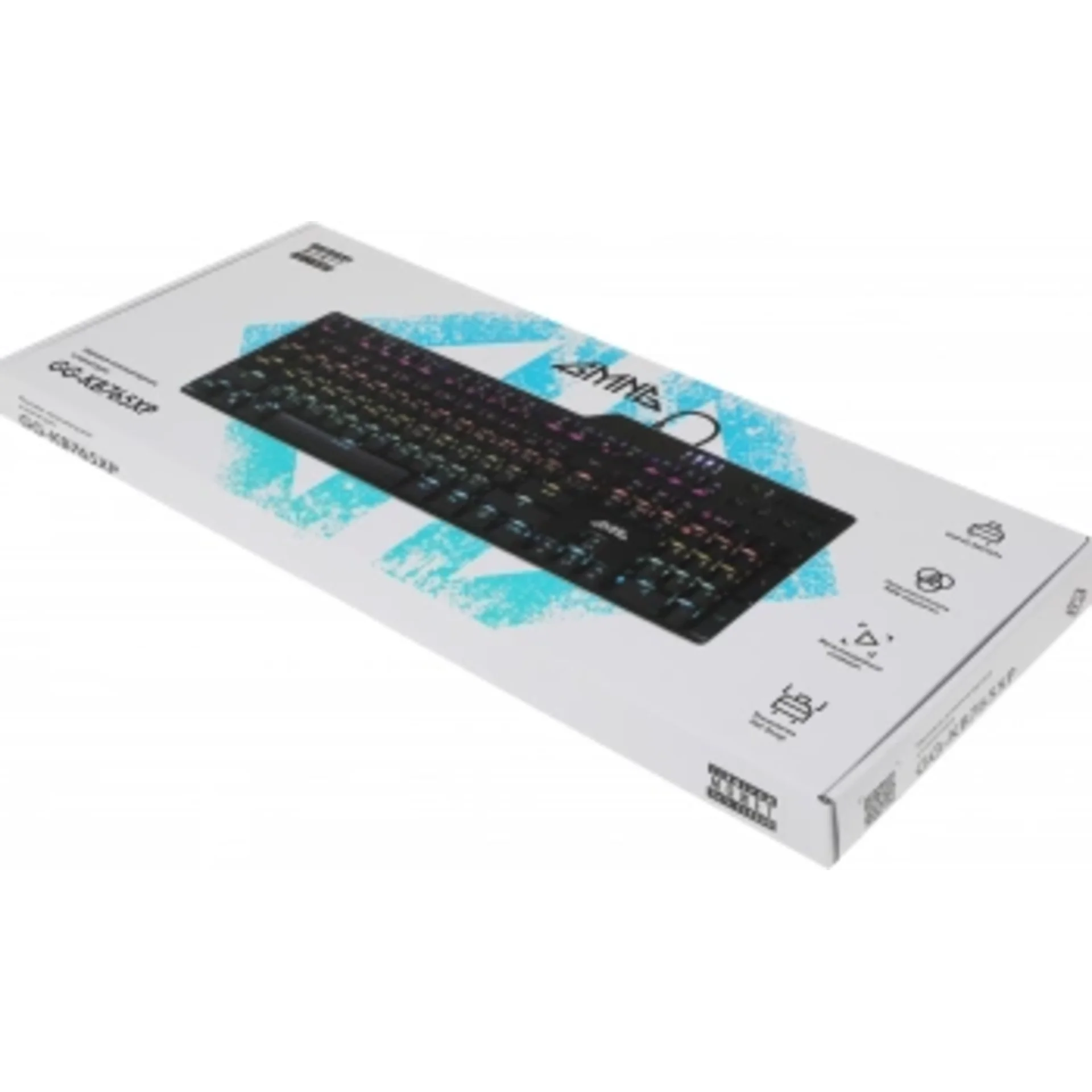Клавиатура GMNG GG-KB765XP механическая черный USB Multimedia for gamer LED (1901096)