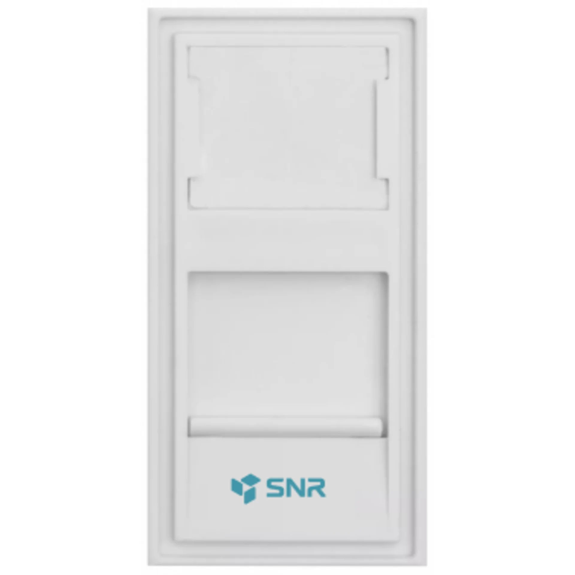 Вставка SNR под модули KeyStone, 1 порт, 45х22,5мм