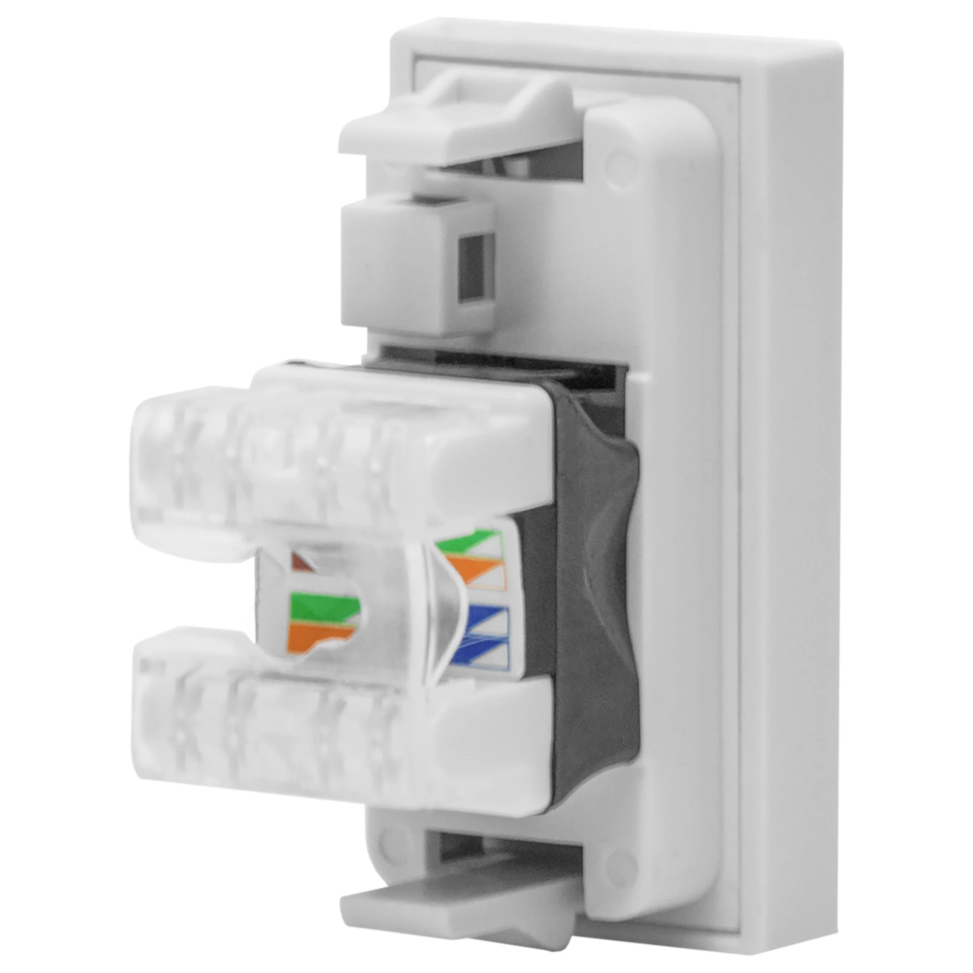 Вставка SNR под модули KeyStone, 1 порт, 45х22,5мм