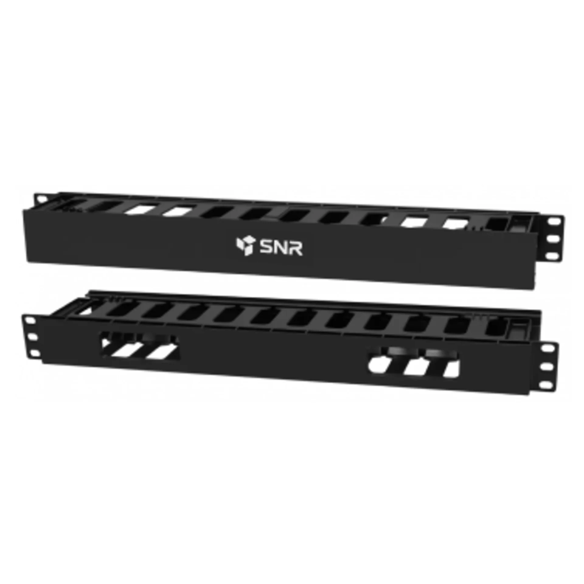 Кабельный органайзер пластиковый, 1U