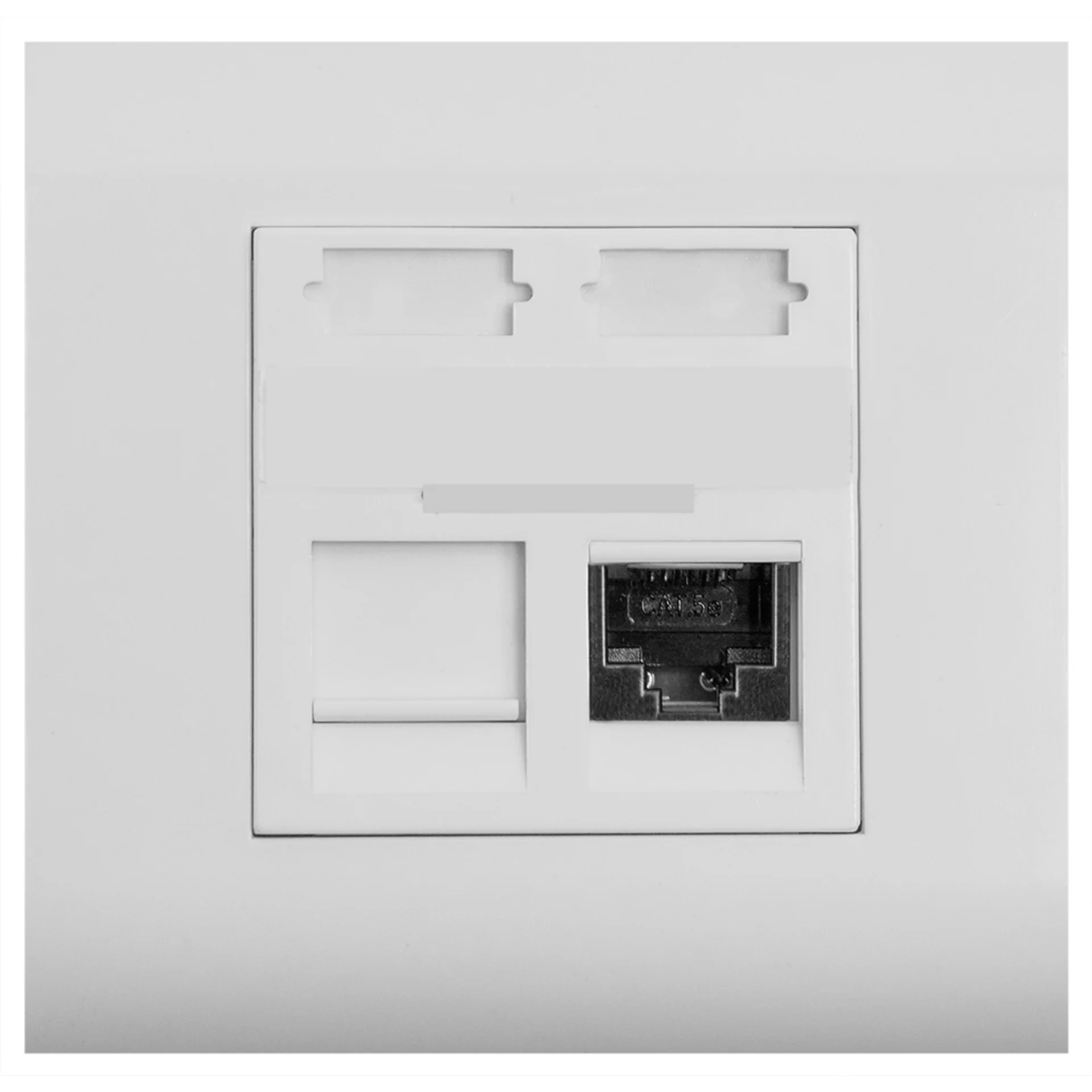 Вставка SNR под модули KeyStone, 2 порта, 45х45мм