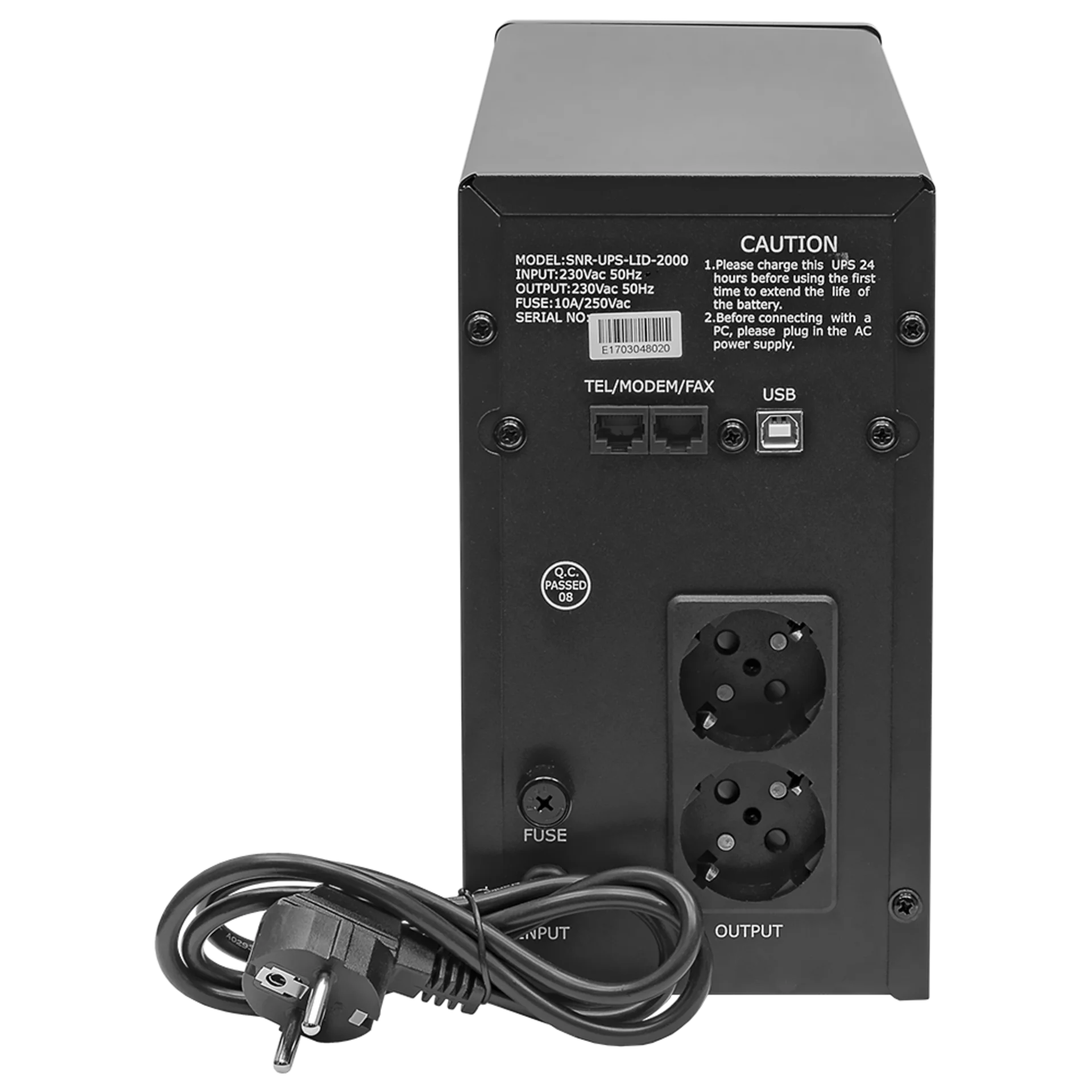 Источник бесперебойного питания Line-Interactive, 2000 VA, настольный (уценка 2)