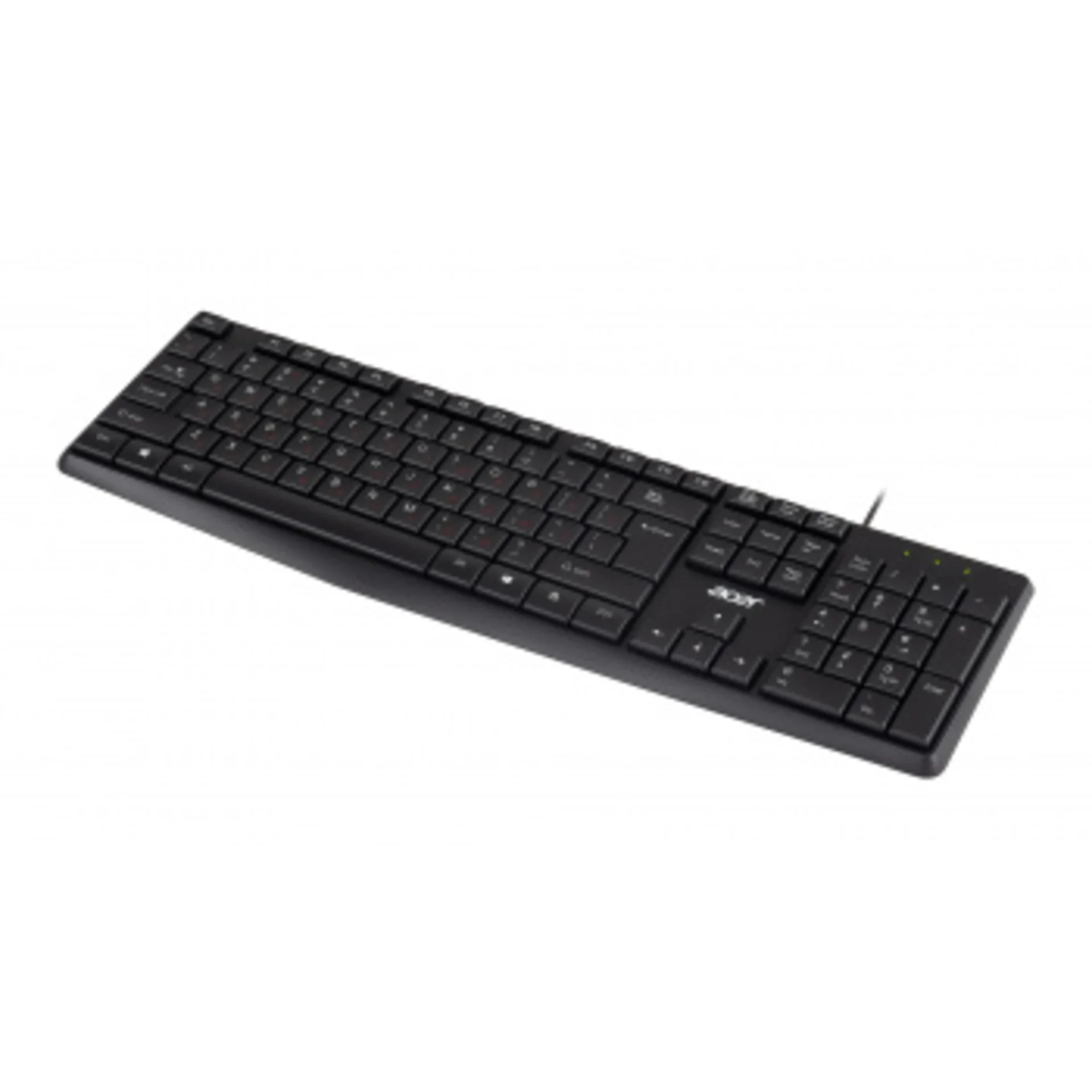 Клавиатура Acer OKW121 черный USB (ZL.KBDEE.00B)