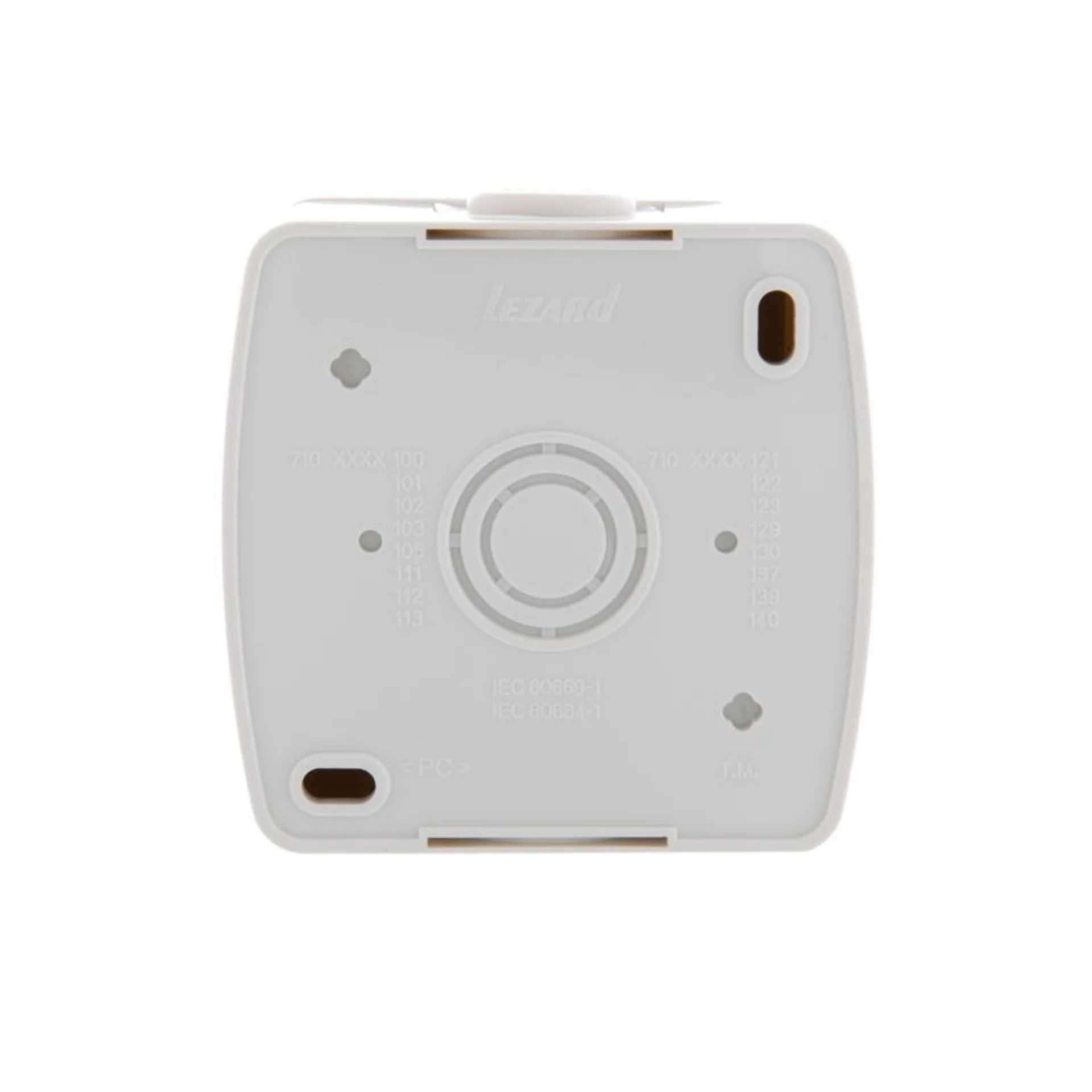 Розетка компьютерная 1-м ОП Nata RJ45 бел. LEZARD 710-0200-139