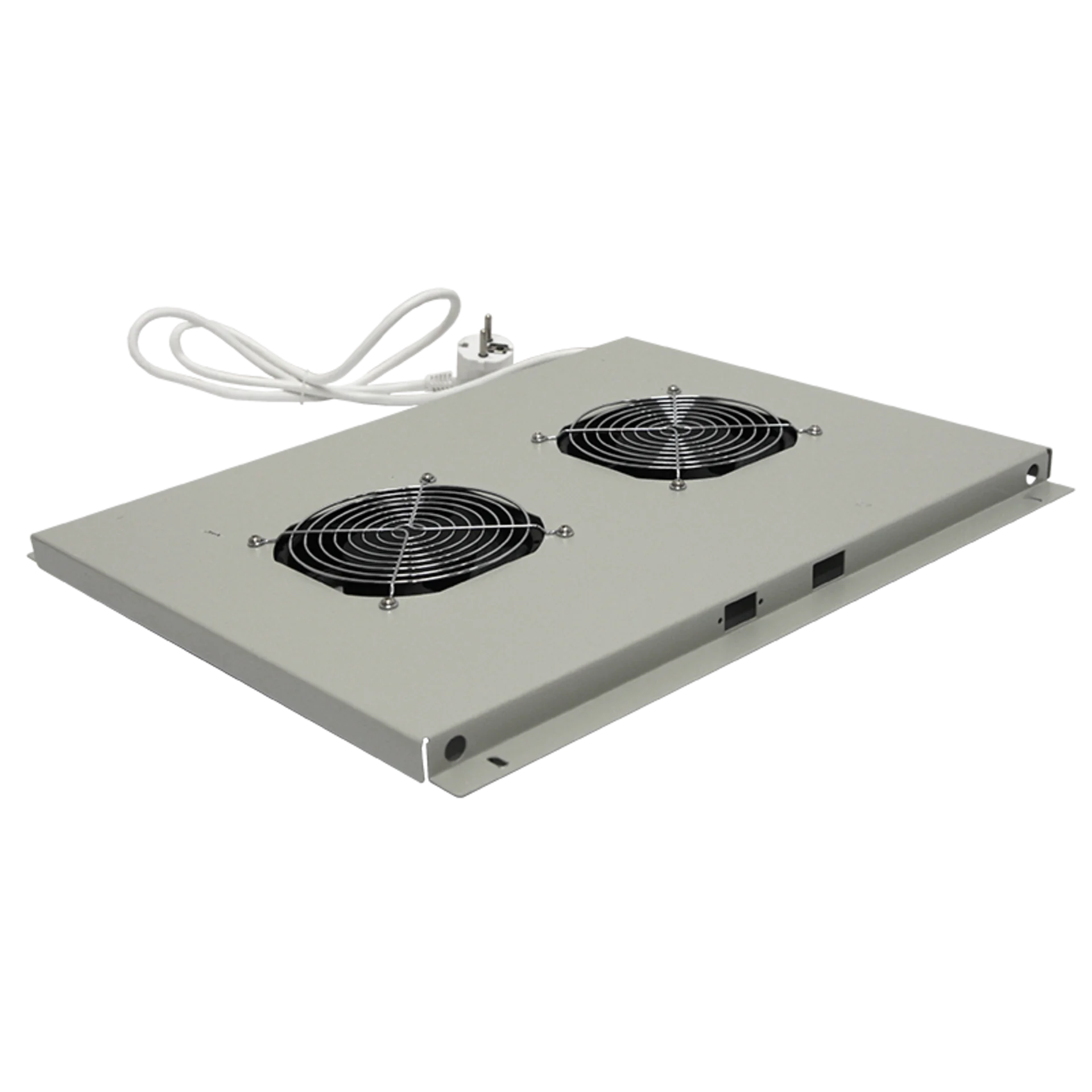 Блок вентиляторов для шкафов TFC глубиной 600мм, 2 вентилятора, серый