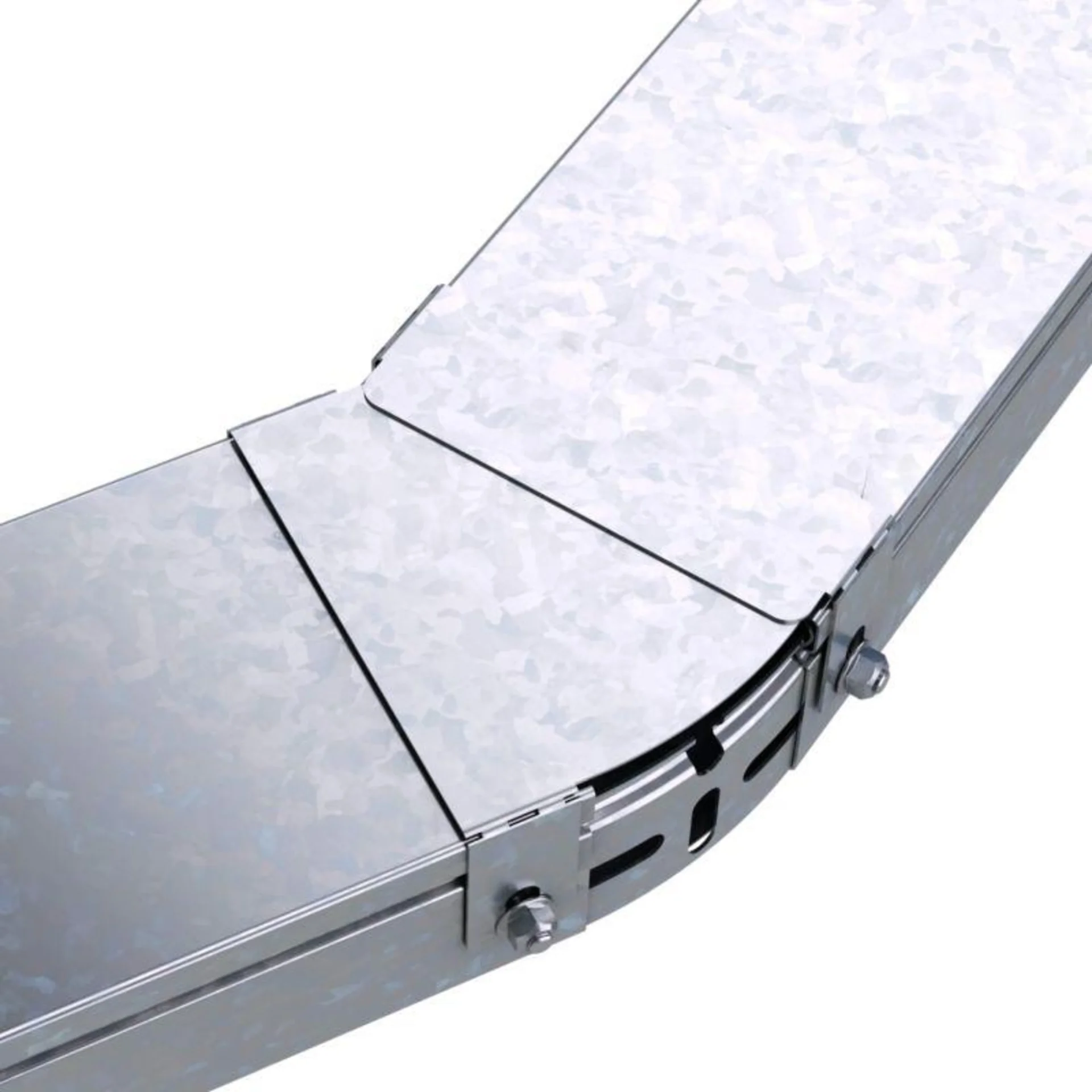 Крышка для угла горизонтального изменяемого осн.200 CPO 0-44 цинк-ламель (аналог гор. цинк.) DKC 380