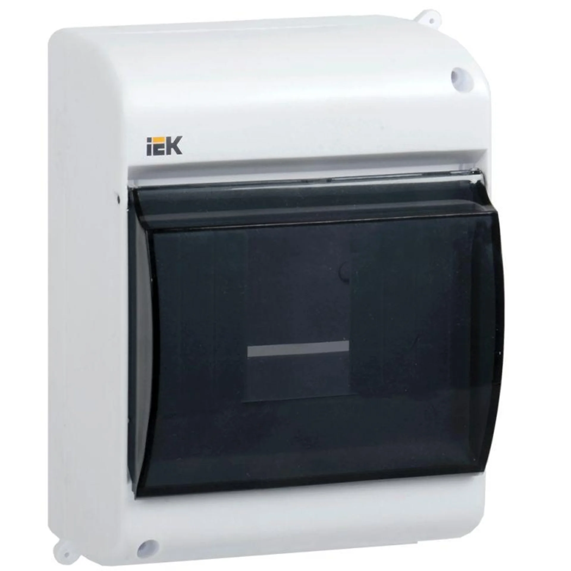 Корпус ОП КМПн 2/4 Krepta 3 IP30 для 4-х авт. выкл. прозр. крышка пластик. бел. IEK MKP42-N-04-30-12