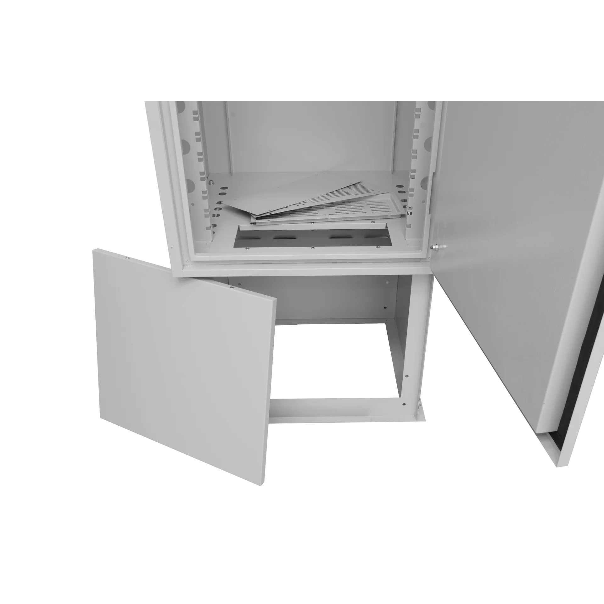 Шкаф уличный серии Real, 21U, 1194х626х613, RAL7035