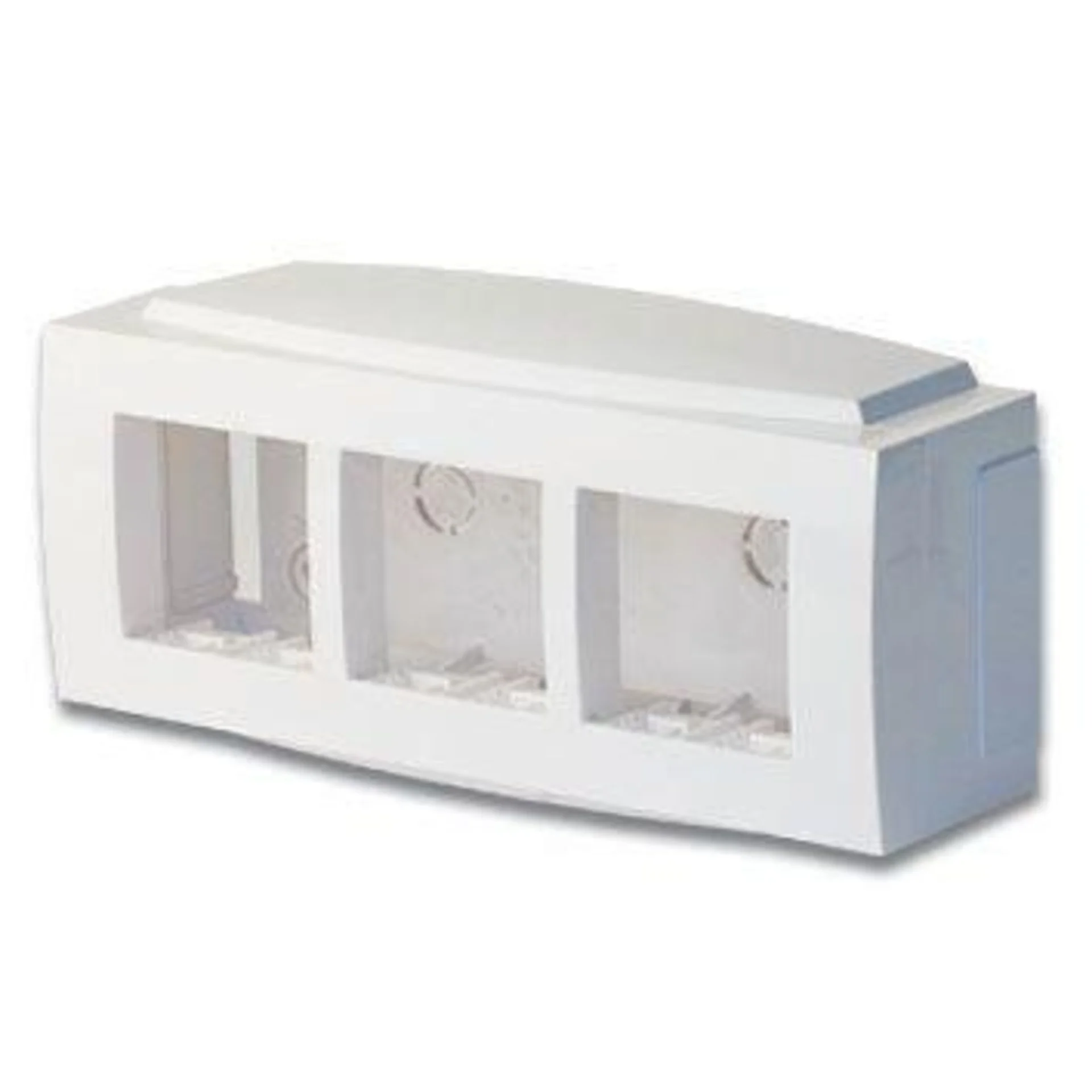 Коробка установочная под BRAVA 6мод. (для кабель-канала 70х22/90х25/TMC) DKC 09221