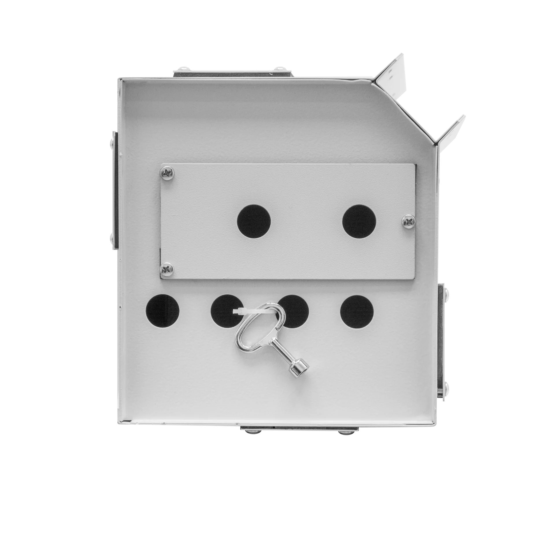 Шкаф уличный серии Real1, 510х240х245, RAL7035