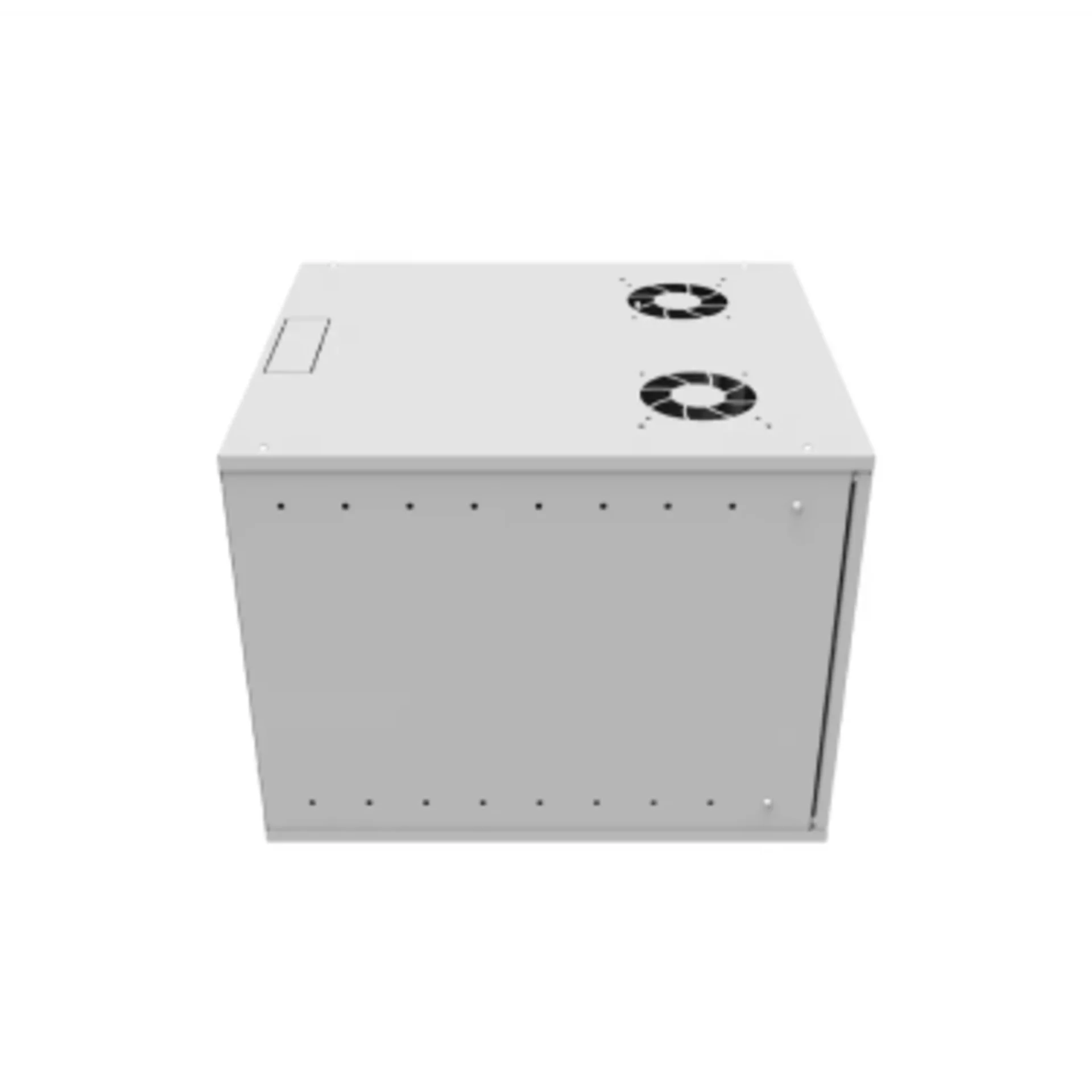 Шкаф телекоммуникационный настенный 9U, 523х600х465мм серия LITE (металлическая дверь)