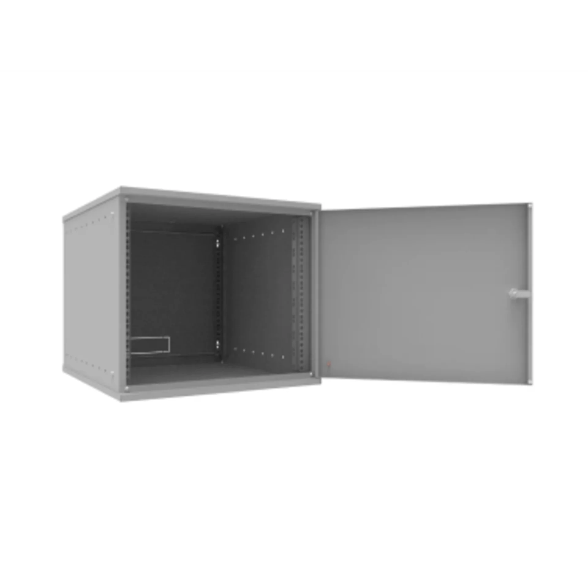 Шкаф телекоммуникационный настенный 9U, 523х600х465мм серия LITE (металлическая дверь)