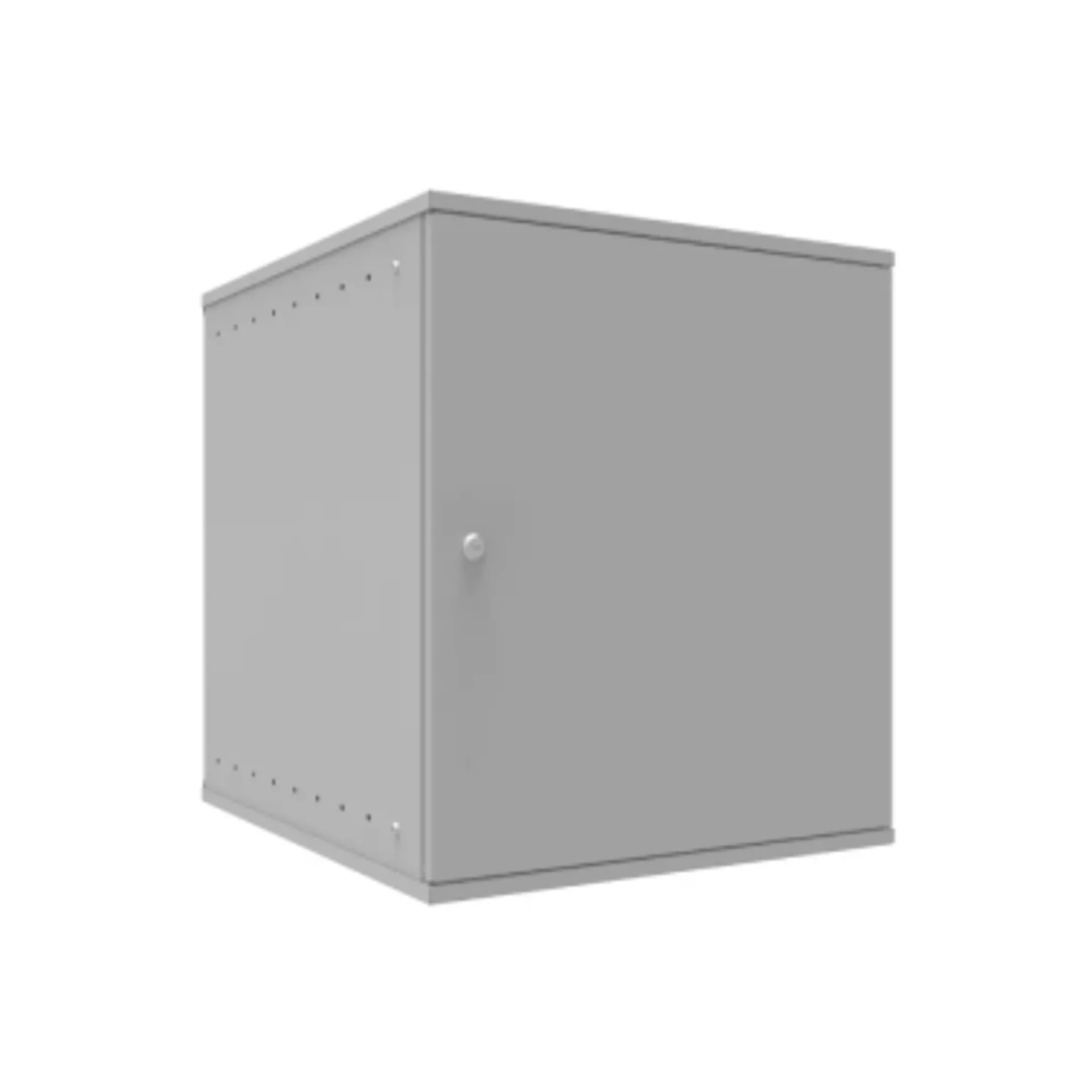 Шкаф телекоммуникационный настенный 12U, 523х600х599мм серия LITE (металлическая дверь)
