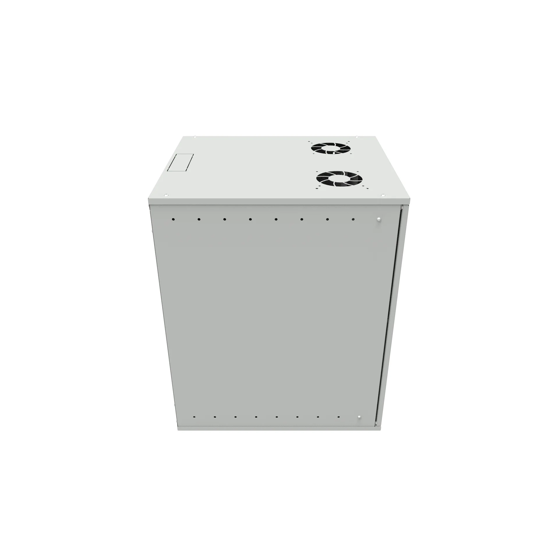 Шкаф телекоммуникационный настенный 15U, 523х600х732мм серия LITE (металлическая дверь)