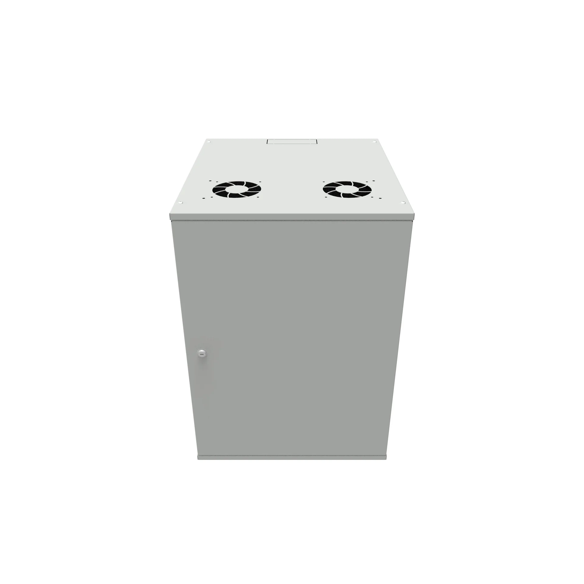 Шкаф телекоммуникационный настенный 15U, 523х600х732мм серия LITE (металлическая дверь)