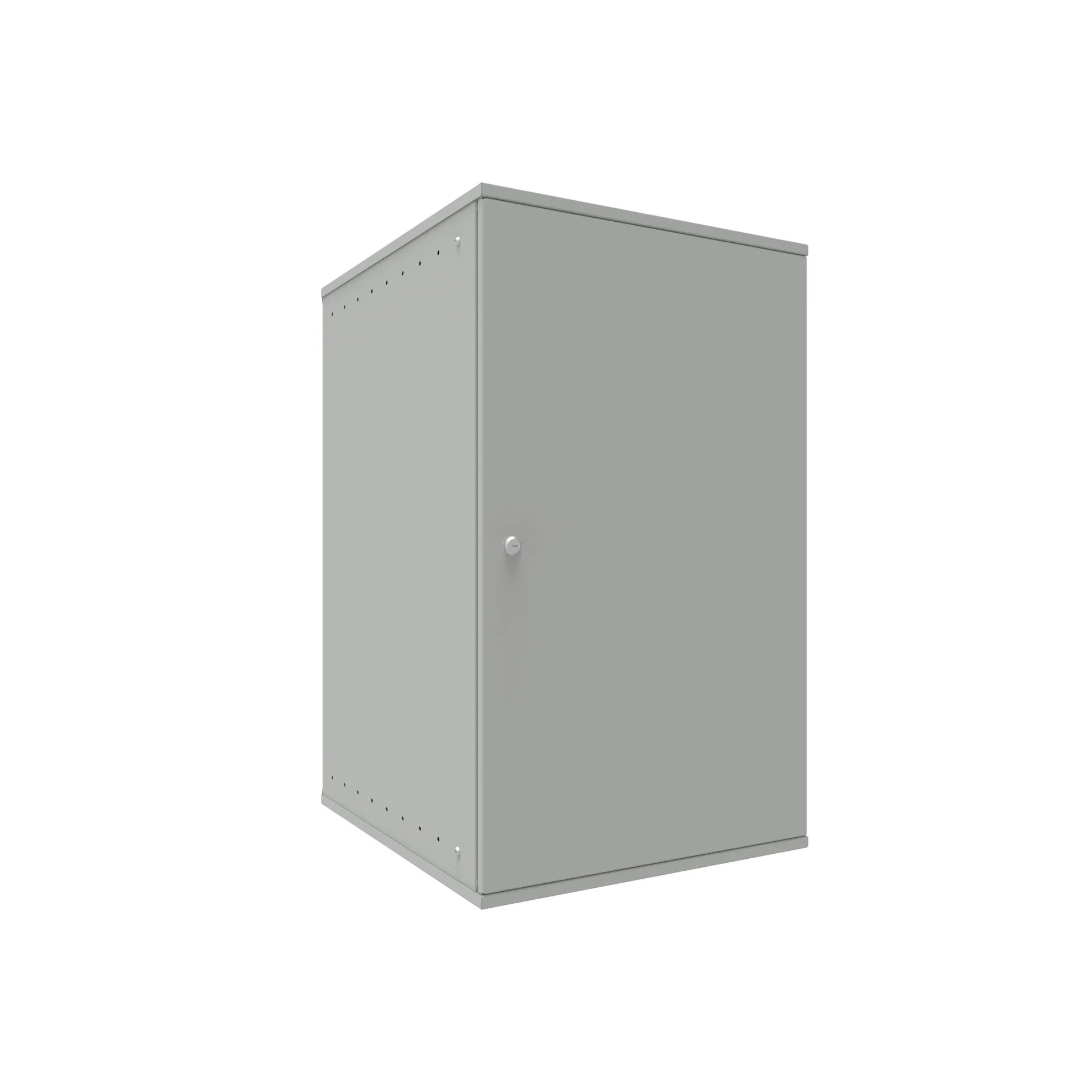 Шкаф телекоммуникационный настенный 18U, 523х600х866мм серия LITE (металлическая дверь)