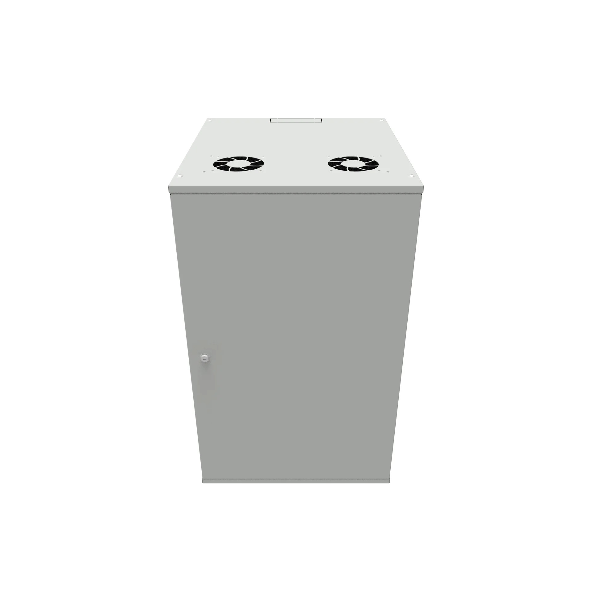 Шкаф телекоммуникационный настенный 18U, 523х600х866мм серия LITE (металлическая дверь)