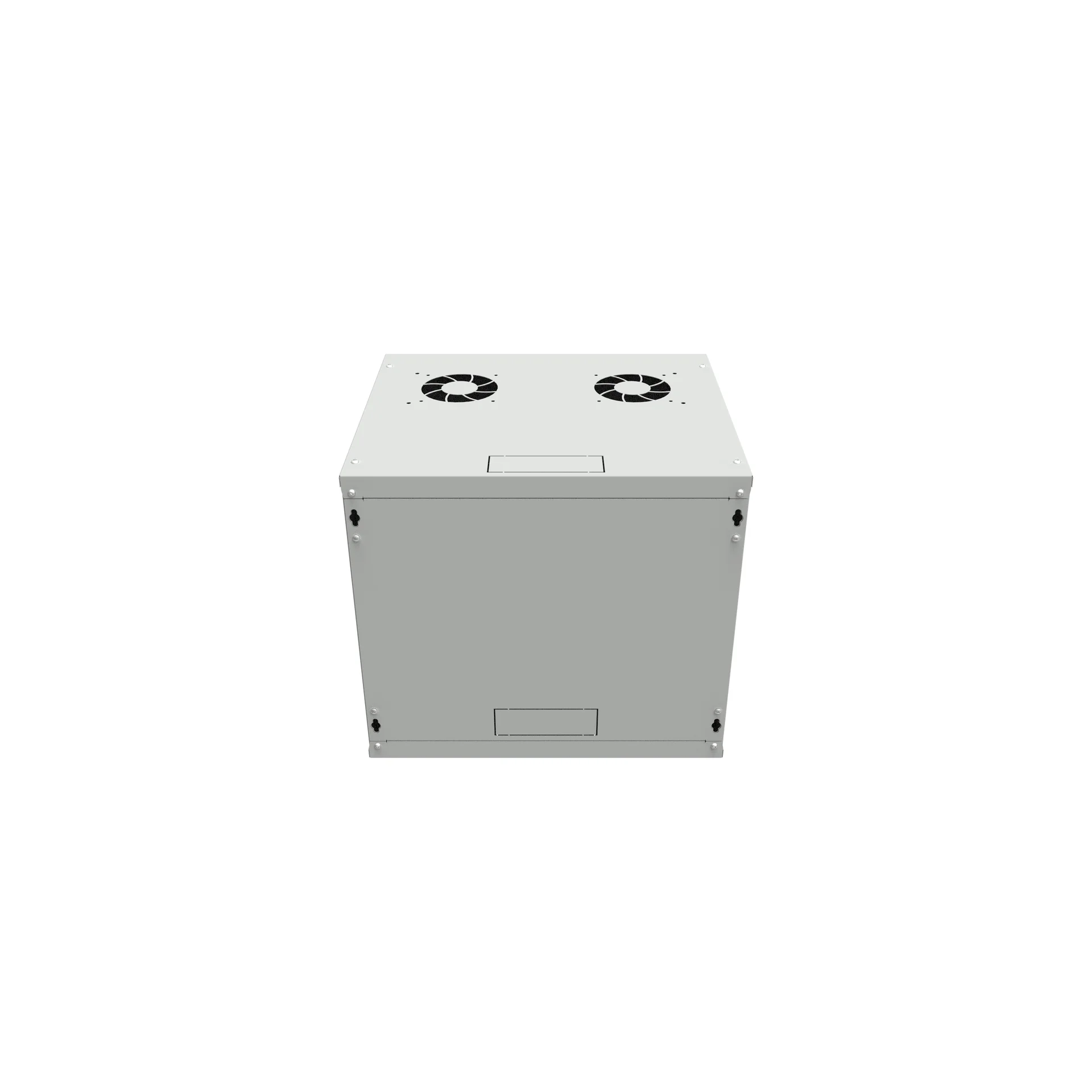 Шкаф телекоммуникационный настенный 9U, 523х450х465мм серия LITE (стеклянная дверь)