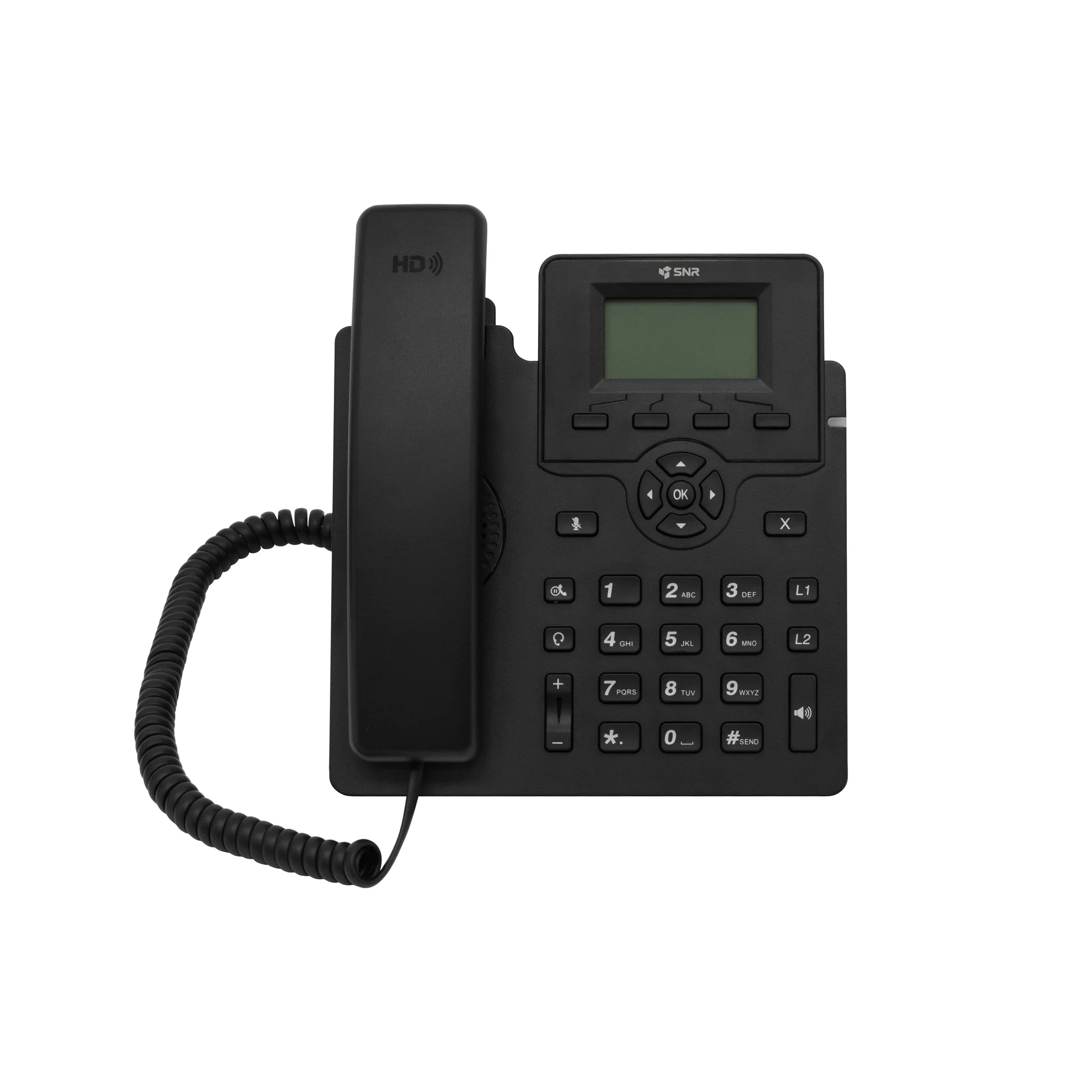 IP-телефон SNR-VP-72-P, 2 SIP-аккаунта, PoE, без БП