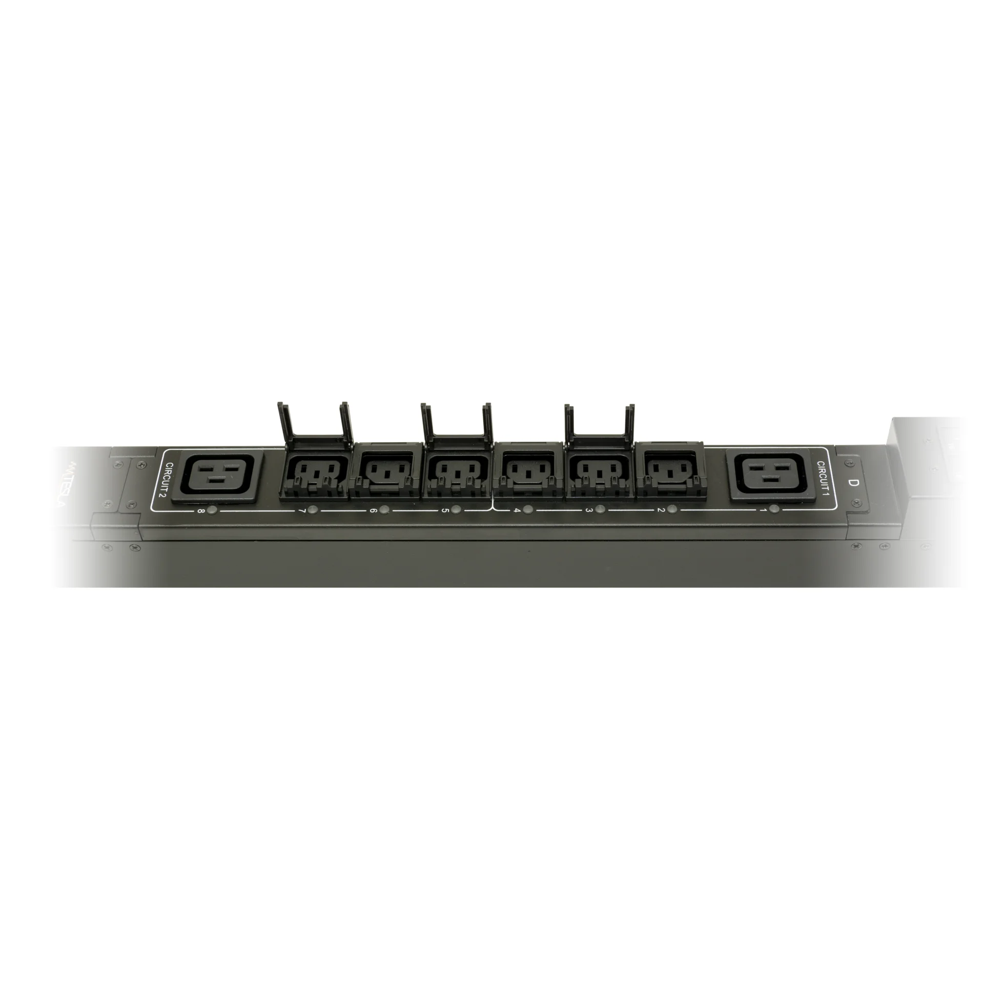 Блок розеток с функцией измерения серия STD, 20xC13, 4xC19, вход IEC60309 3x32A (3P+N+PE)