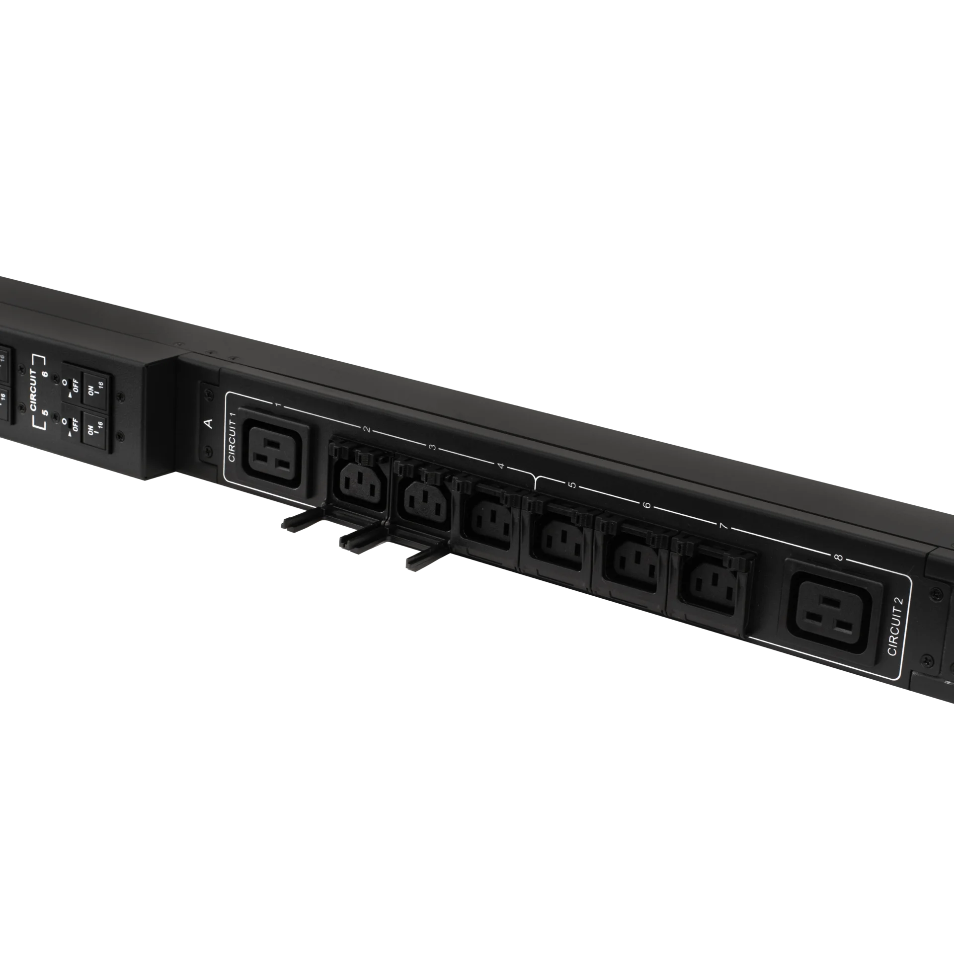 Блок розеток с функцией измерения серия STD, 20xC13, 4xC19, вход IEC60309 3x32A (3P+N+PE)