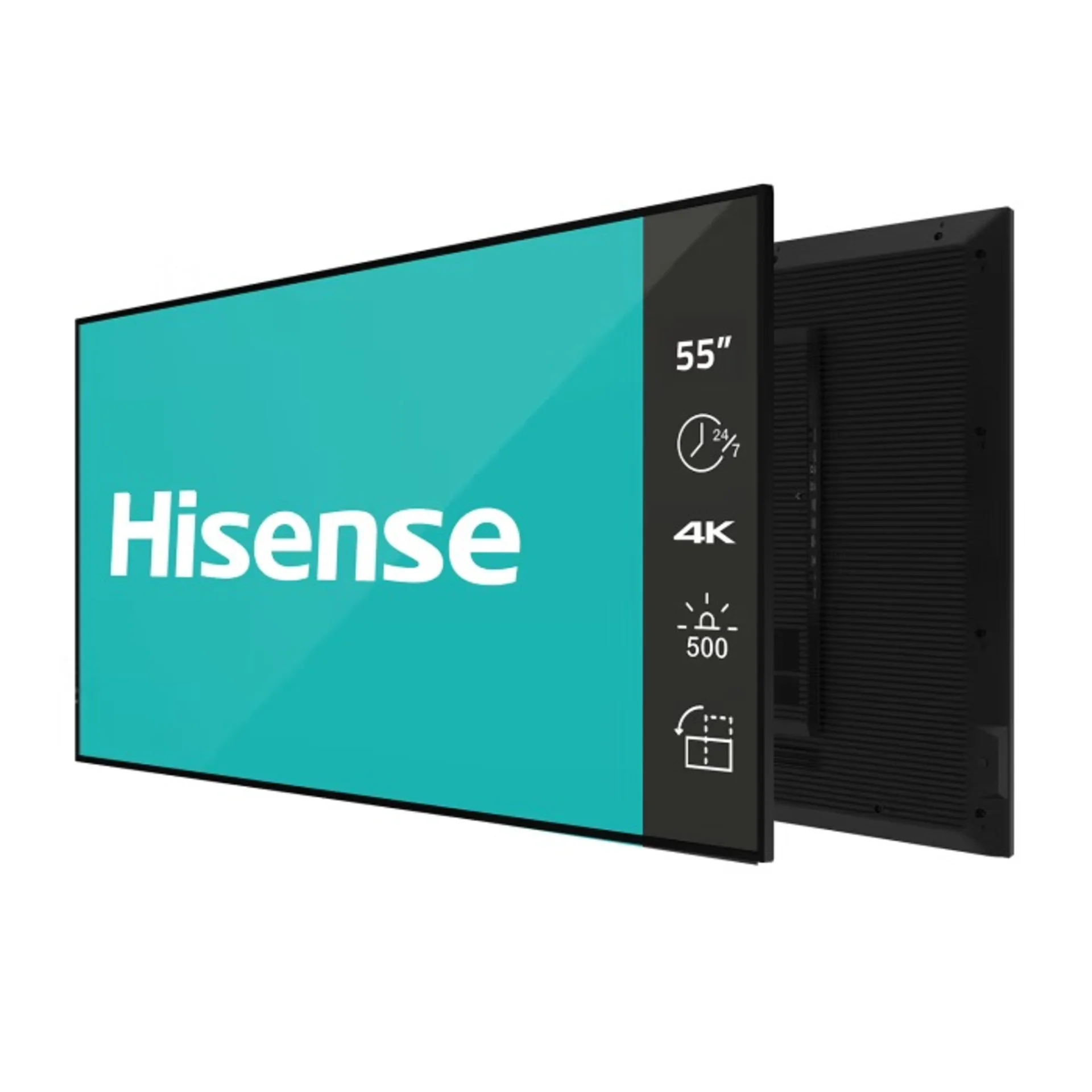 Панель Hisense 55" 55DM66D черный D-LED DID LED 8ms 16:9 HDMI матовая 1200:1 500cd 178гр/178гр 3840x