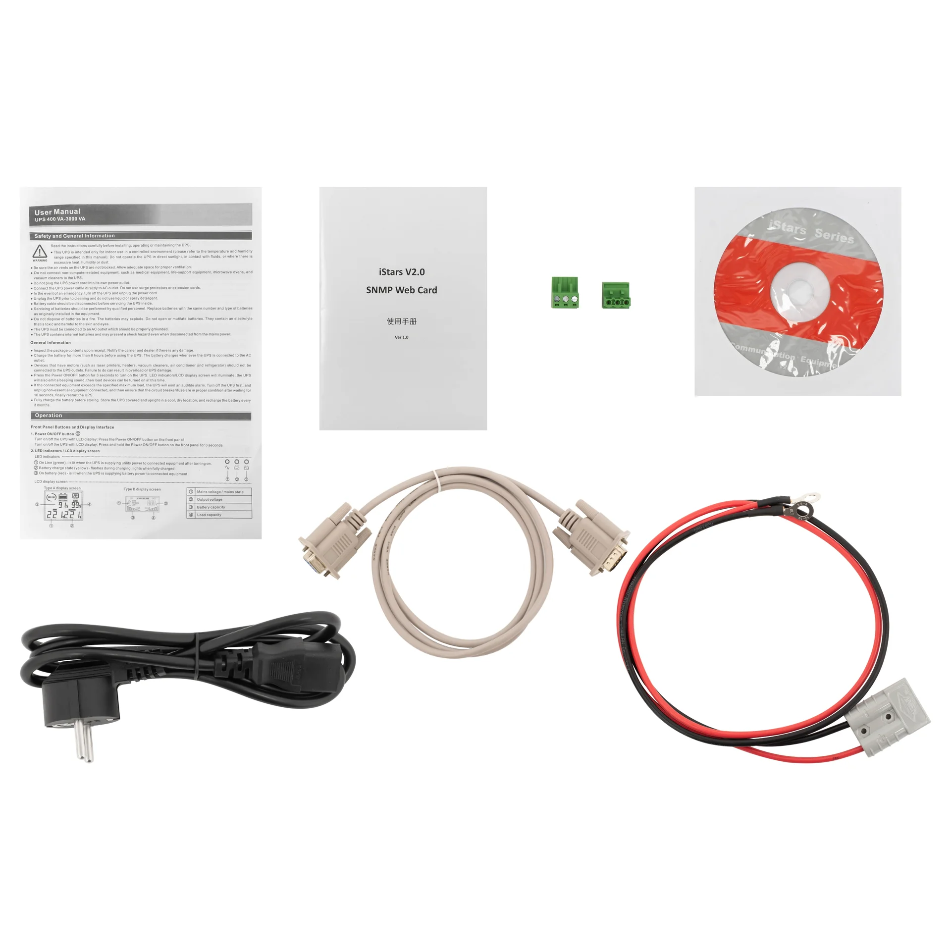 Источник бесперебойного питания Line-Interactive, 500 VA, Rackmount, без встроенных АКБ (ток заряда 4А) c SNMP картой