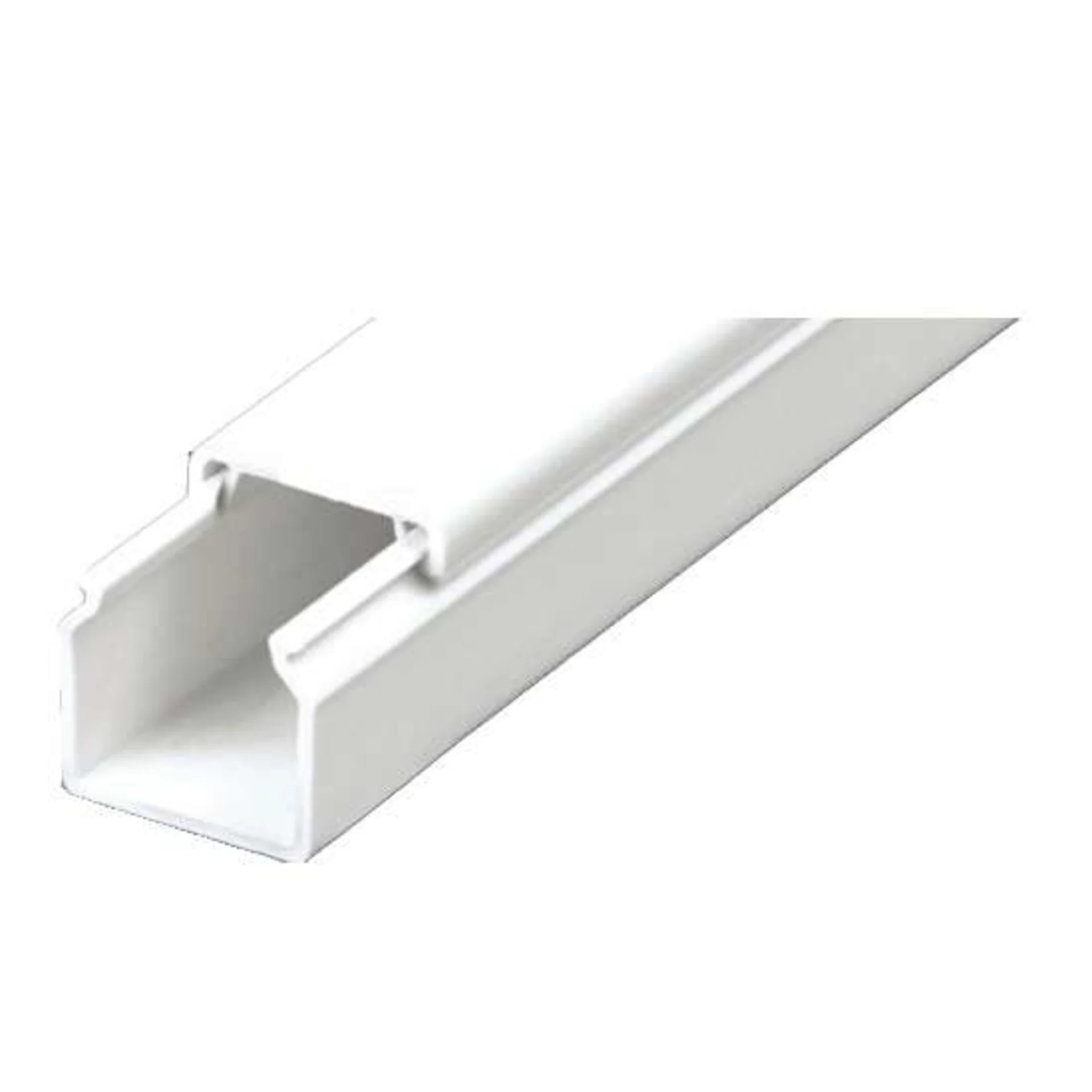 Кабель-канал 25х25 L2000 с двойным замком пластик Урал Пак КК-19025025-060