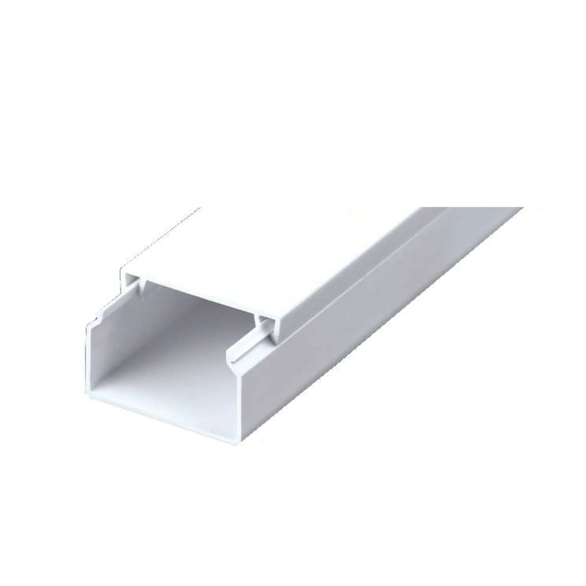 Кабель-канал 40х25 L2000 с двойным замком пластик Урал Пак КК-19040025-032