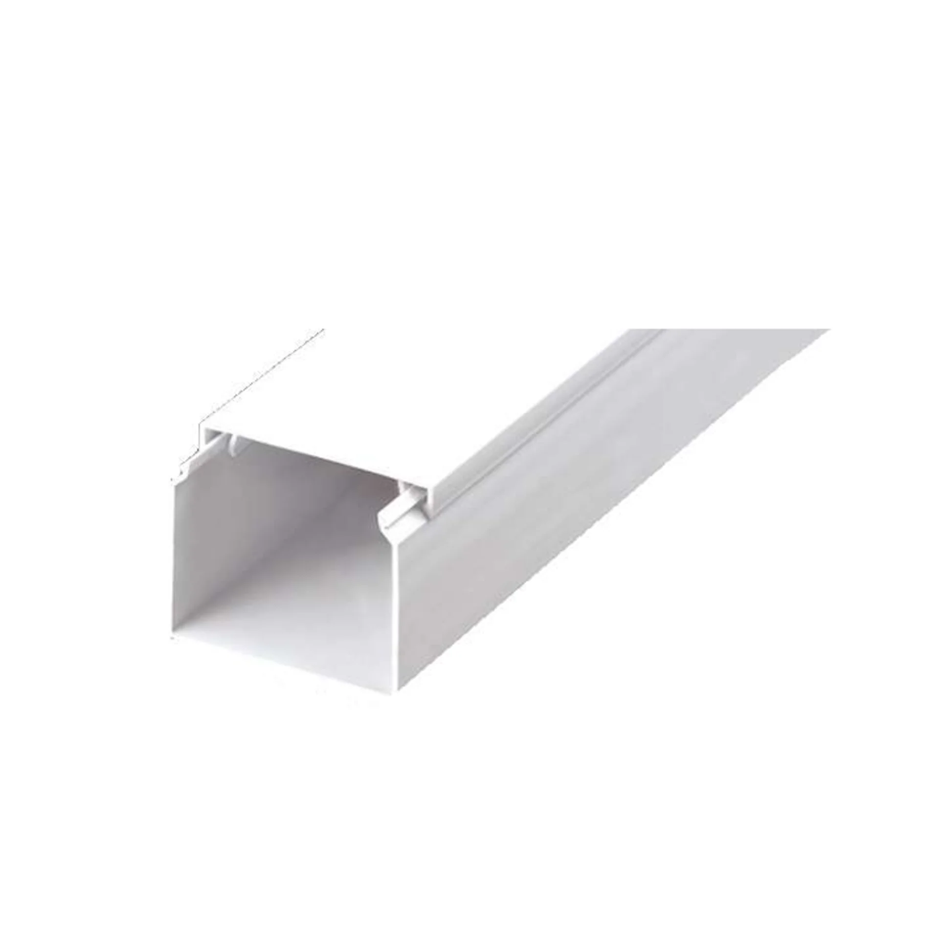 Кабель-канал 40х40 L2000 с двойным замком пластик Урал Пак КК-19040040-024