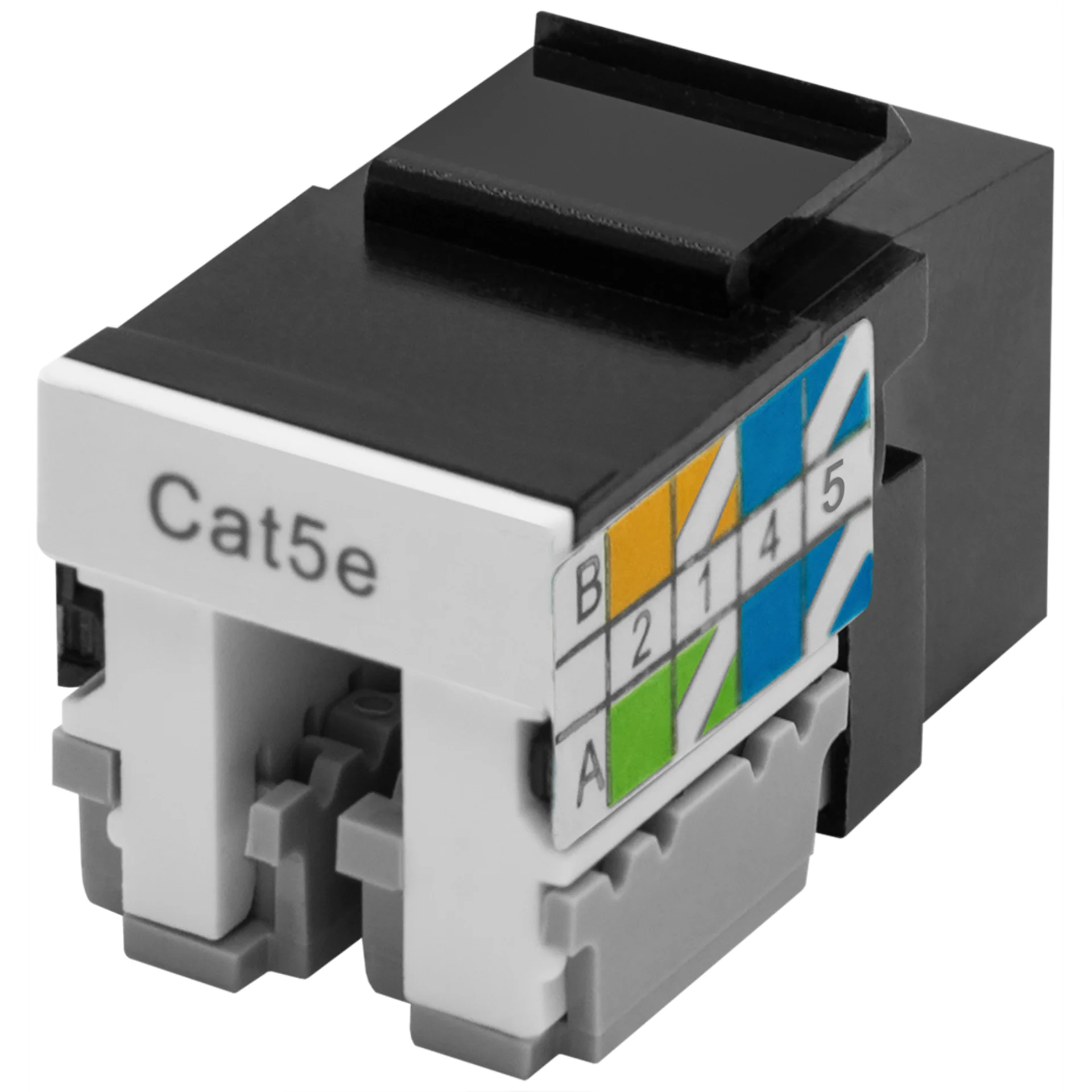 Модуль Keystone Jack SNR, неэкранированный, cat.5e, вертикальная заделка, упаковка 6шт.