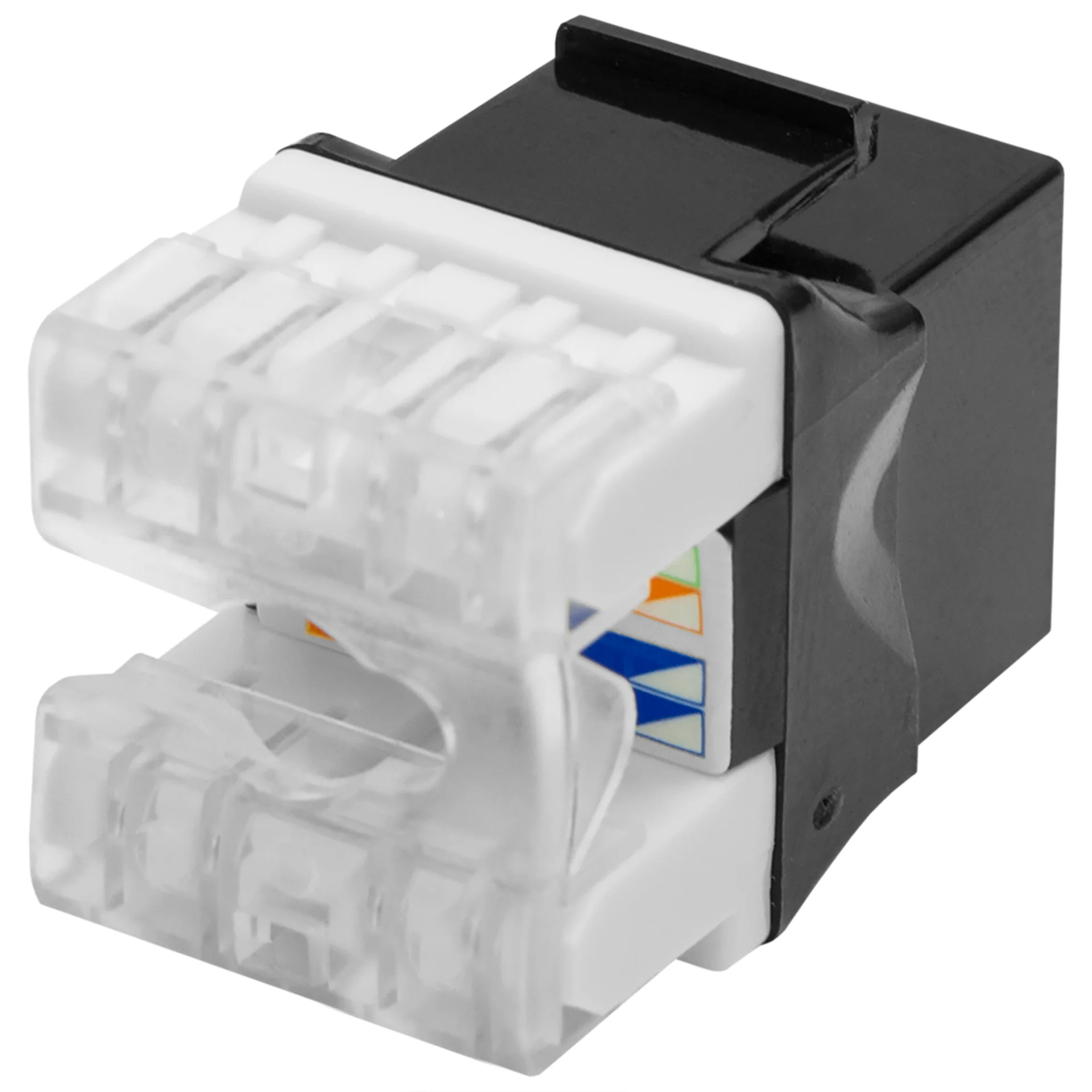 Модуль Keystone Jack SNR, неэкранированный, cat.5e, горизонтальная заделка, упаковка 6шт.