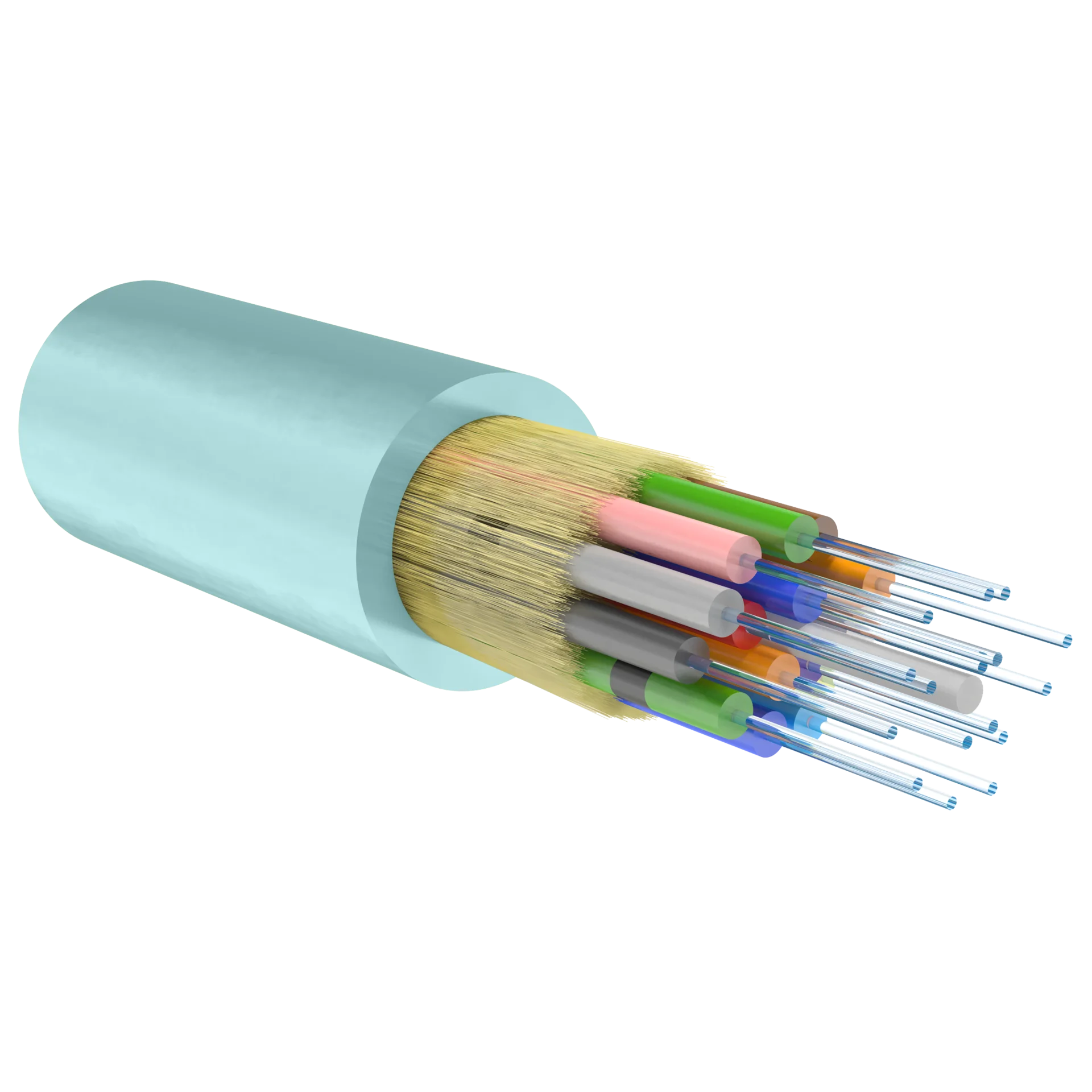 Кабель оптический Alpha Mile Distribution, 16 волокон OM3, LSZH нг(A)-HFLTx
